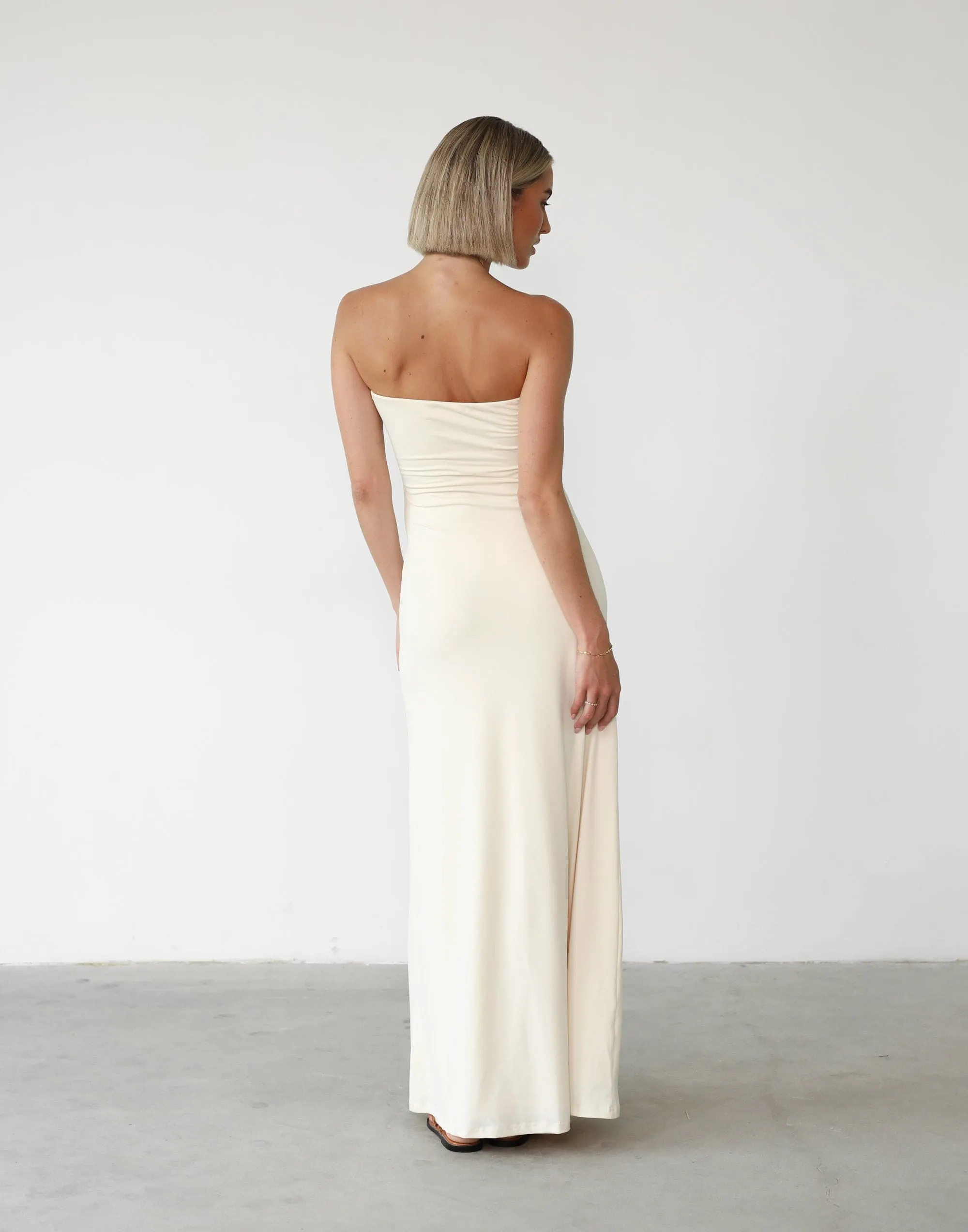 Ada Maxi Dress (Oat) sold by Charcoal Clothing product image thumbnail 5