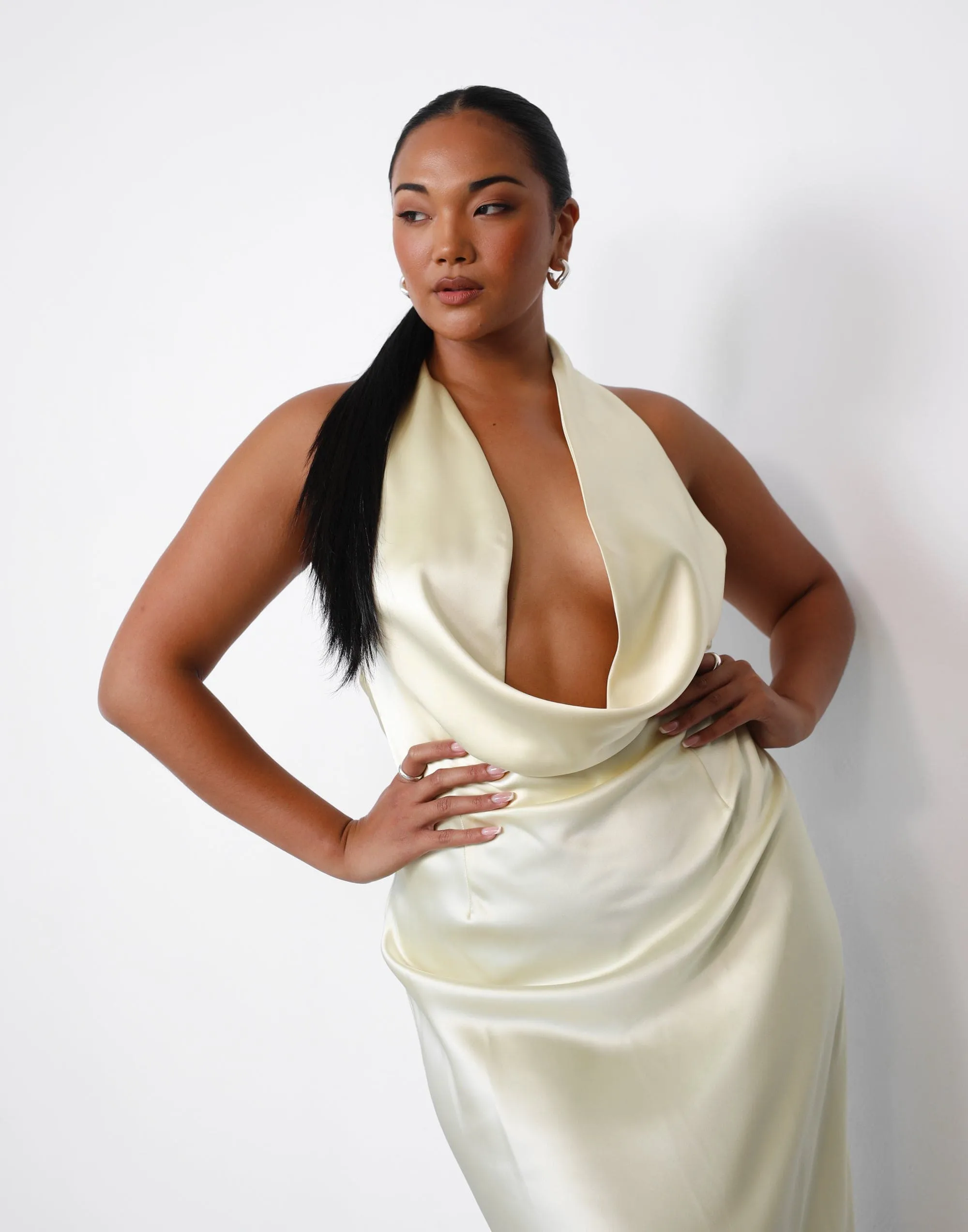 Zoya Maxi Dress (Lemon) sold by Charcoal Clothing product image thumbnail 2