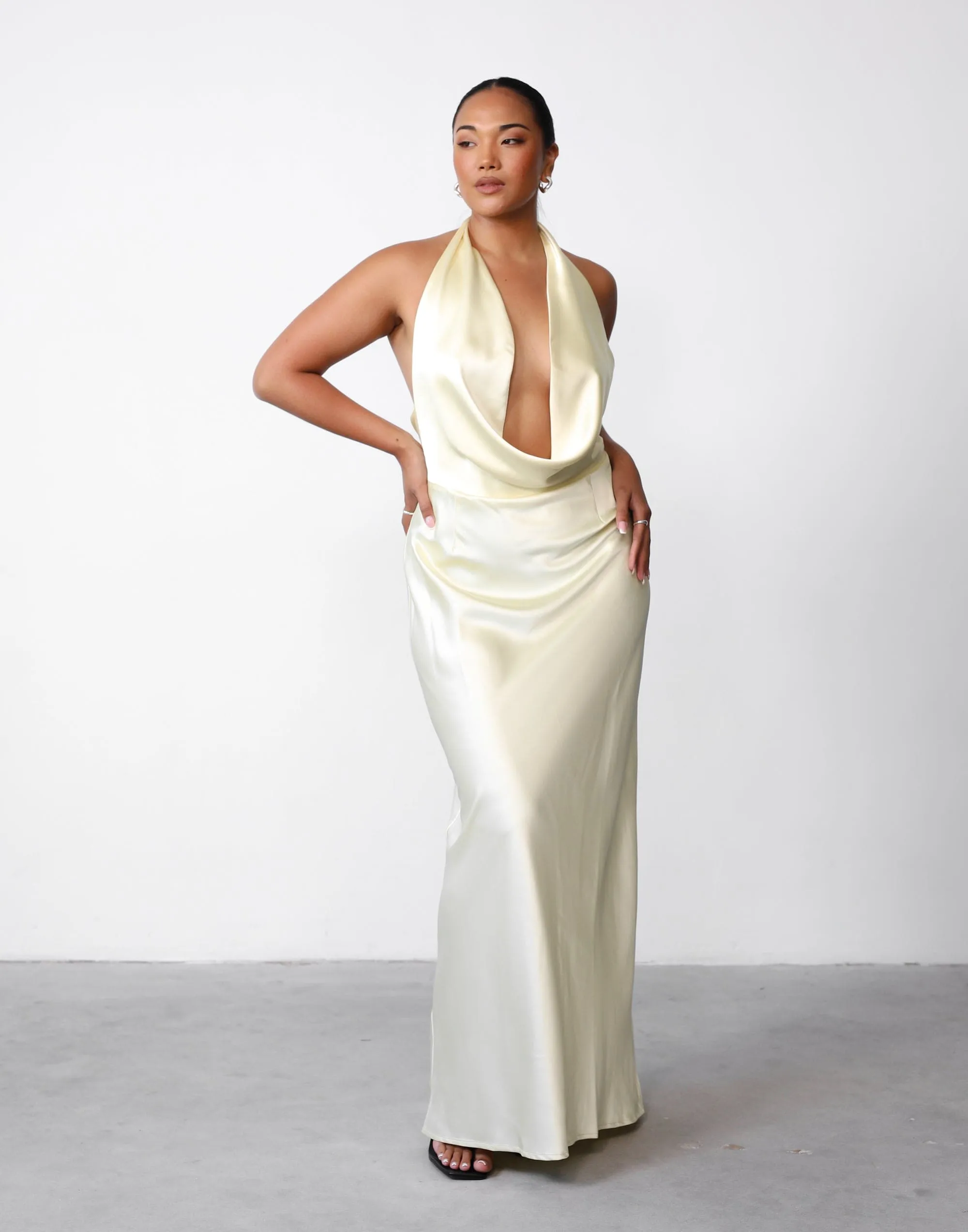 Zoya Maxi Dress (Lemon) sold by Charcoal Clothing product image thumbnail 5