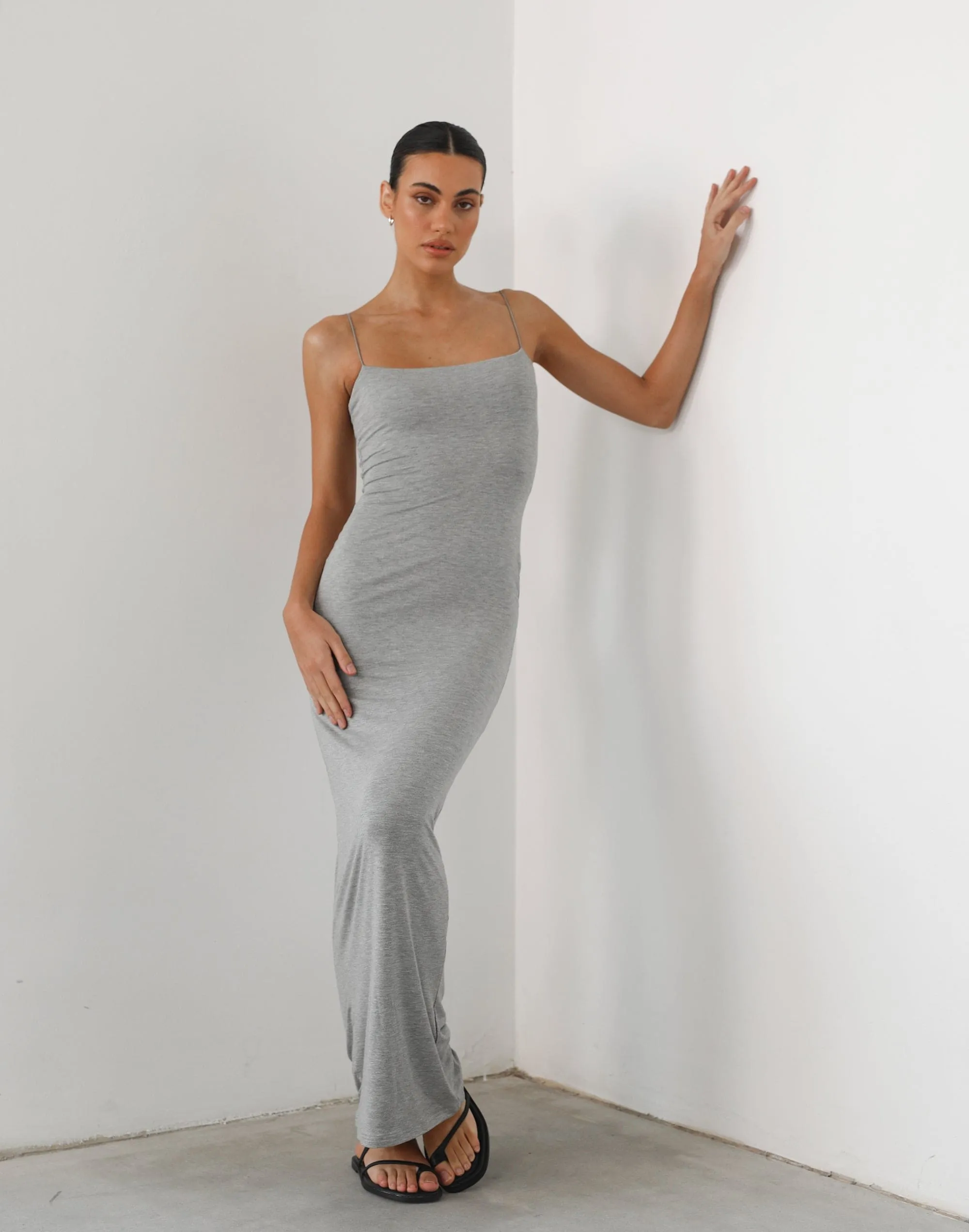 Tammy Maxi Dress (Grey Marle) sold by Charcoal Clothing product image thumbnail 4