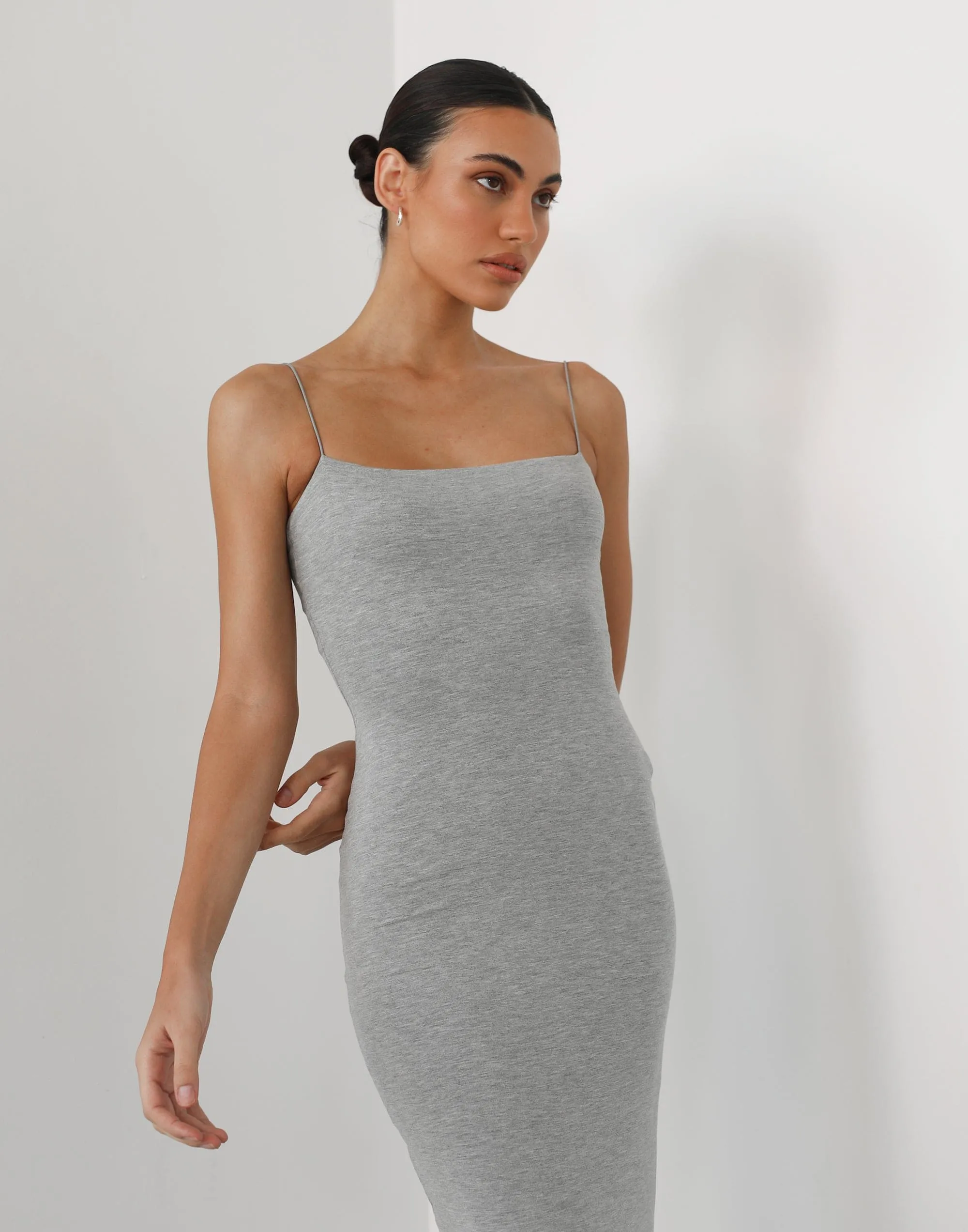 Tammy Maxi Dress (Grey Marle) sold by Charcoal Clothing product image thumbnail 5