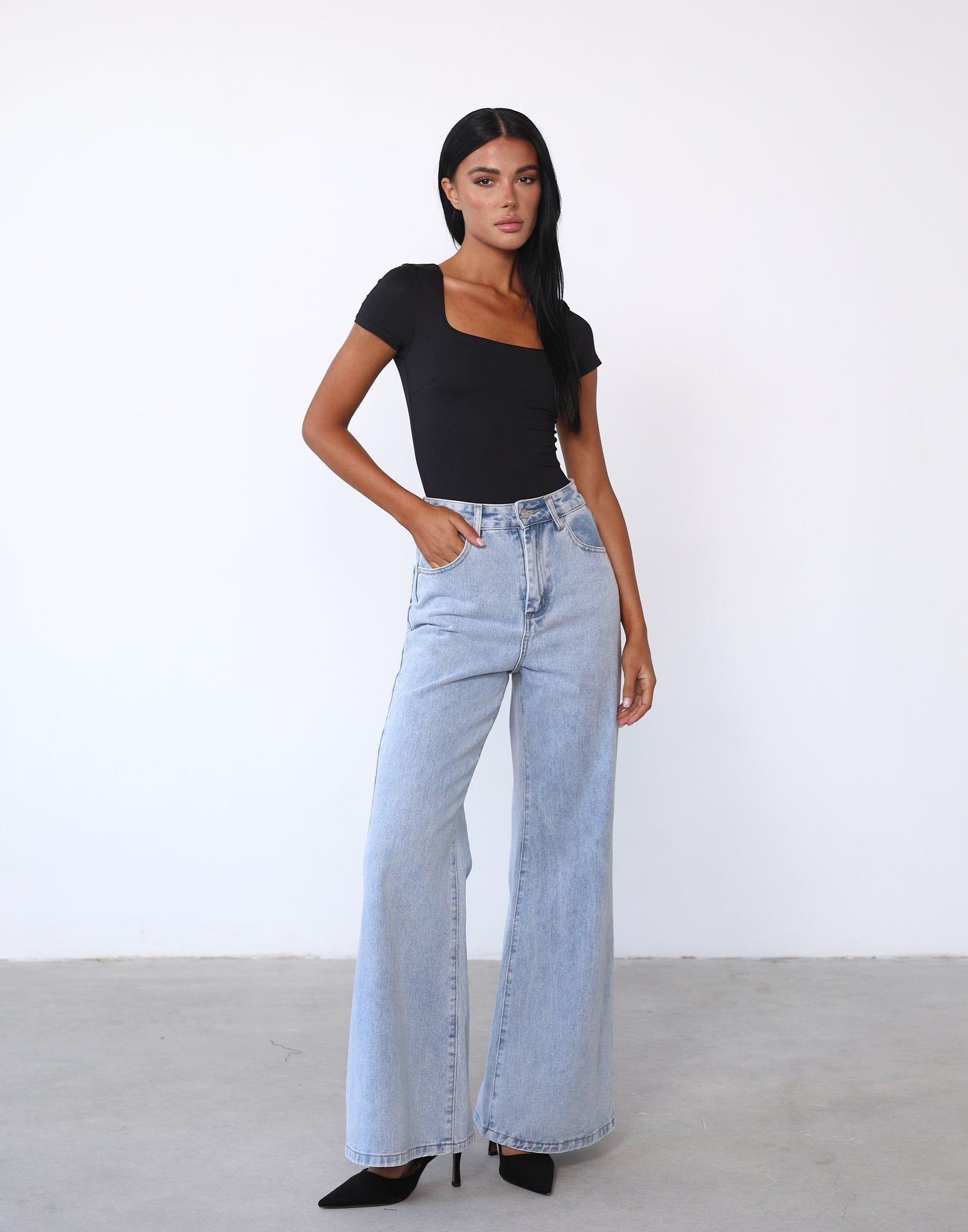 Jaymee Bodysuit (Black) sold by Charcoal Clothing product image thumbnail 2