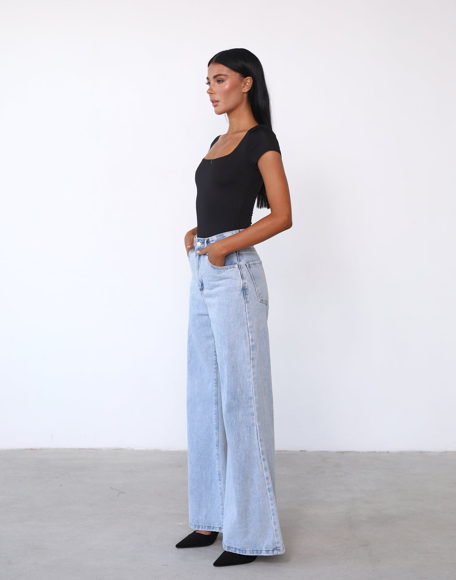 Jaymee Bodysuit (Black) sold by Charcoal Clothing product image thumbnail 3