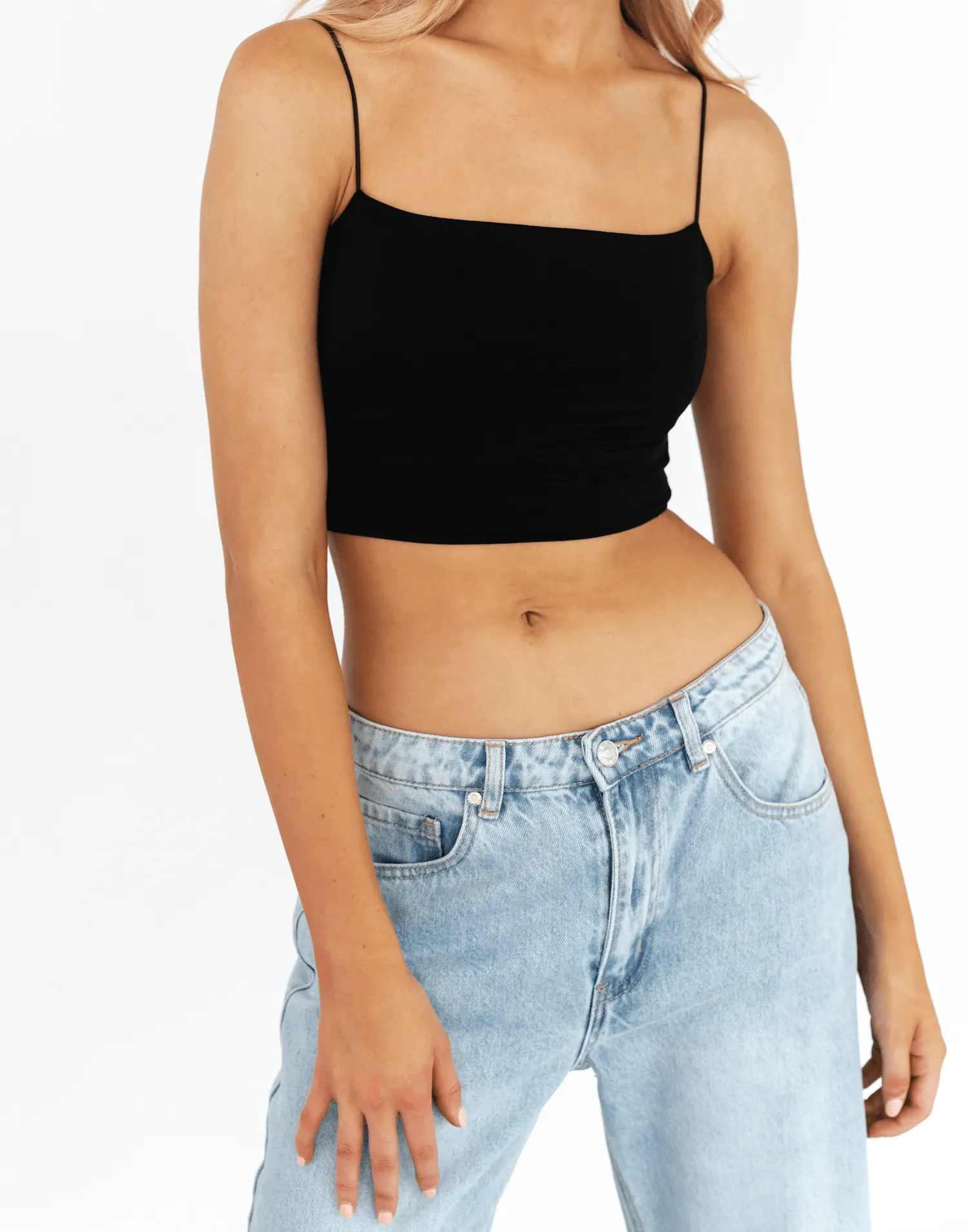 Tammy Crop Top (Black) sold by Charcoal Clothing product image thumbnail 4