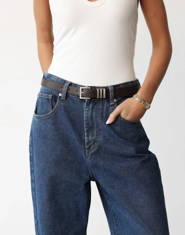 Cristiano Belt (Cocoa) sold by Charcoal Clothing