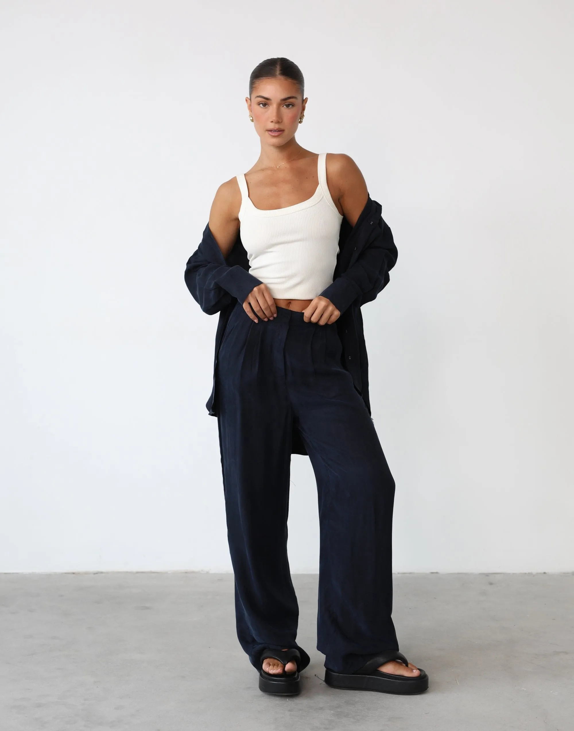 Ranna Pants (Ink) sold by Charcoal Clothing