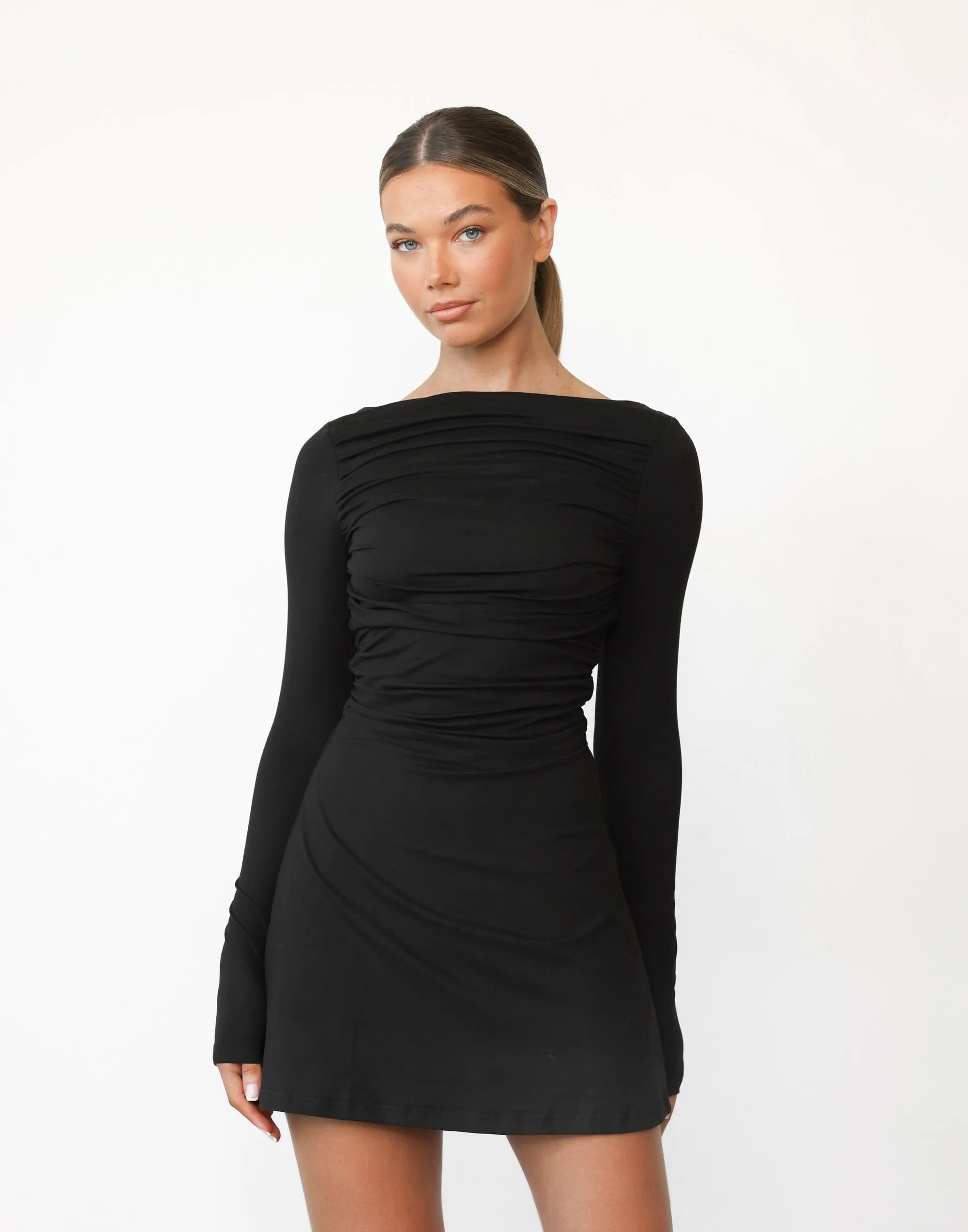 Natasha Mini Dress (Black) sold by Charcoal Clothing product image thumbnail 4