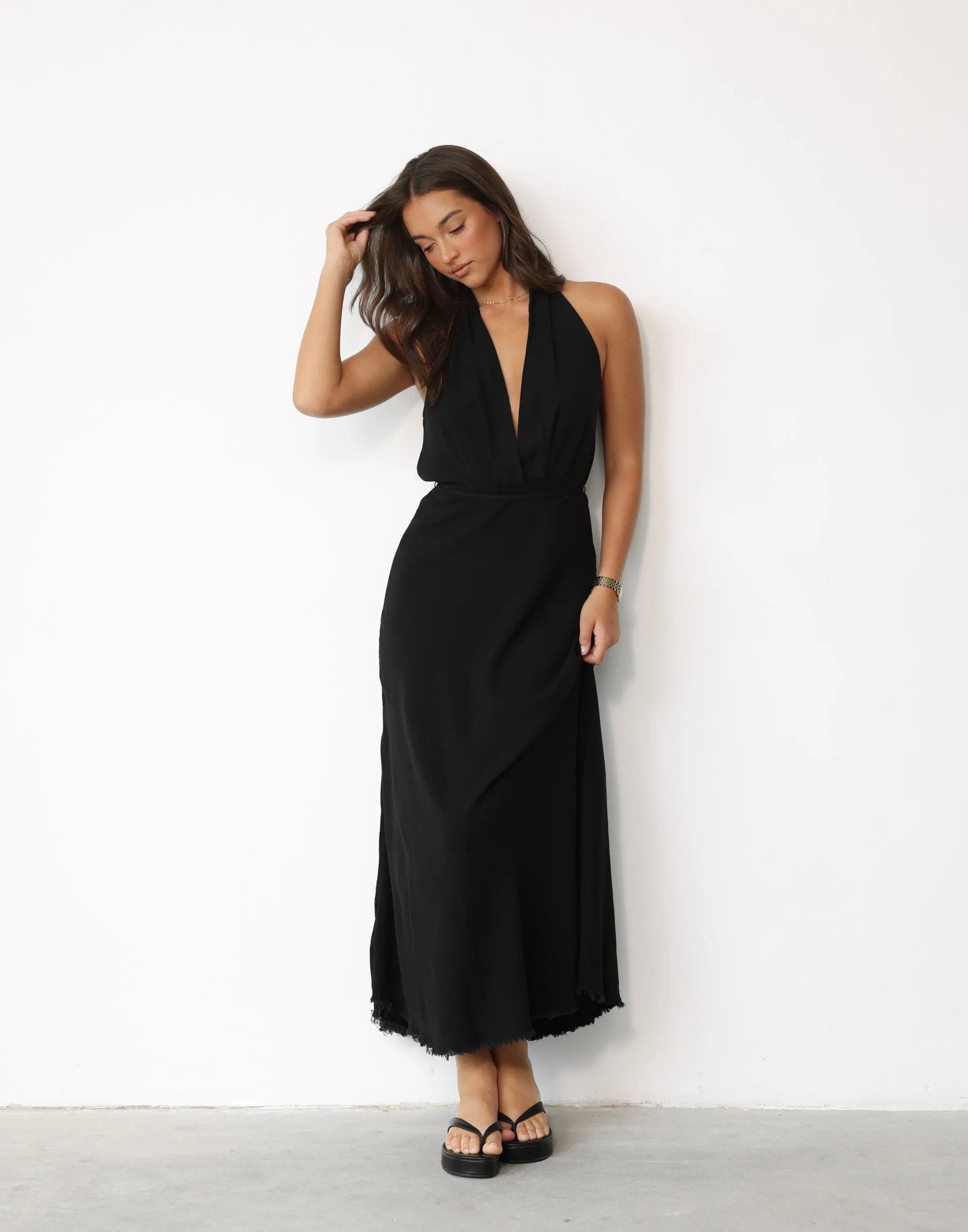 Marjorie Maxi Dress (Black) sold by Charcoal Clothing product image thumbnail 5