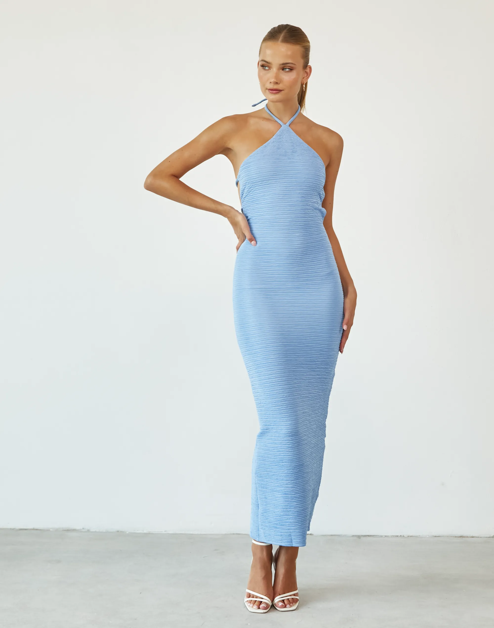 Alessandra Maxi Dress (Blue) sold by Charcoal Clothing product image thumbnail 5