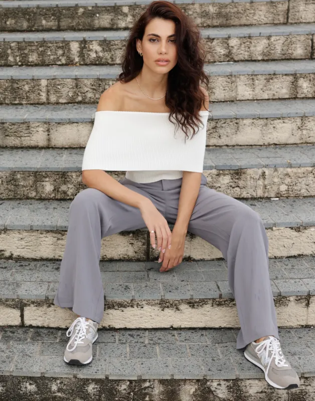 Sailing Away Pants (Grey) sold by Charcoal Clothing