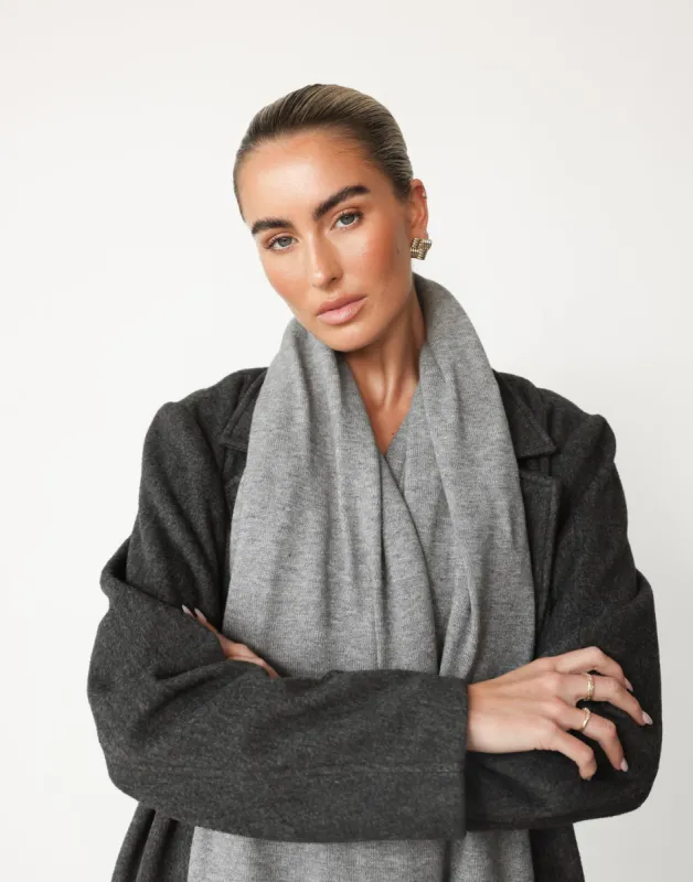 Imogen Scarf (Slate Marle) sold by Charcoal Clothing