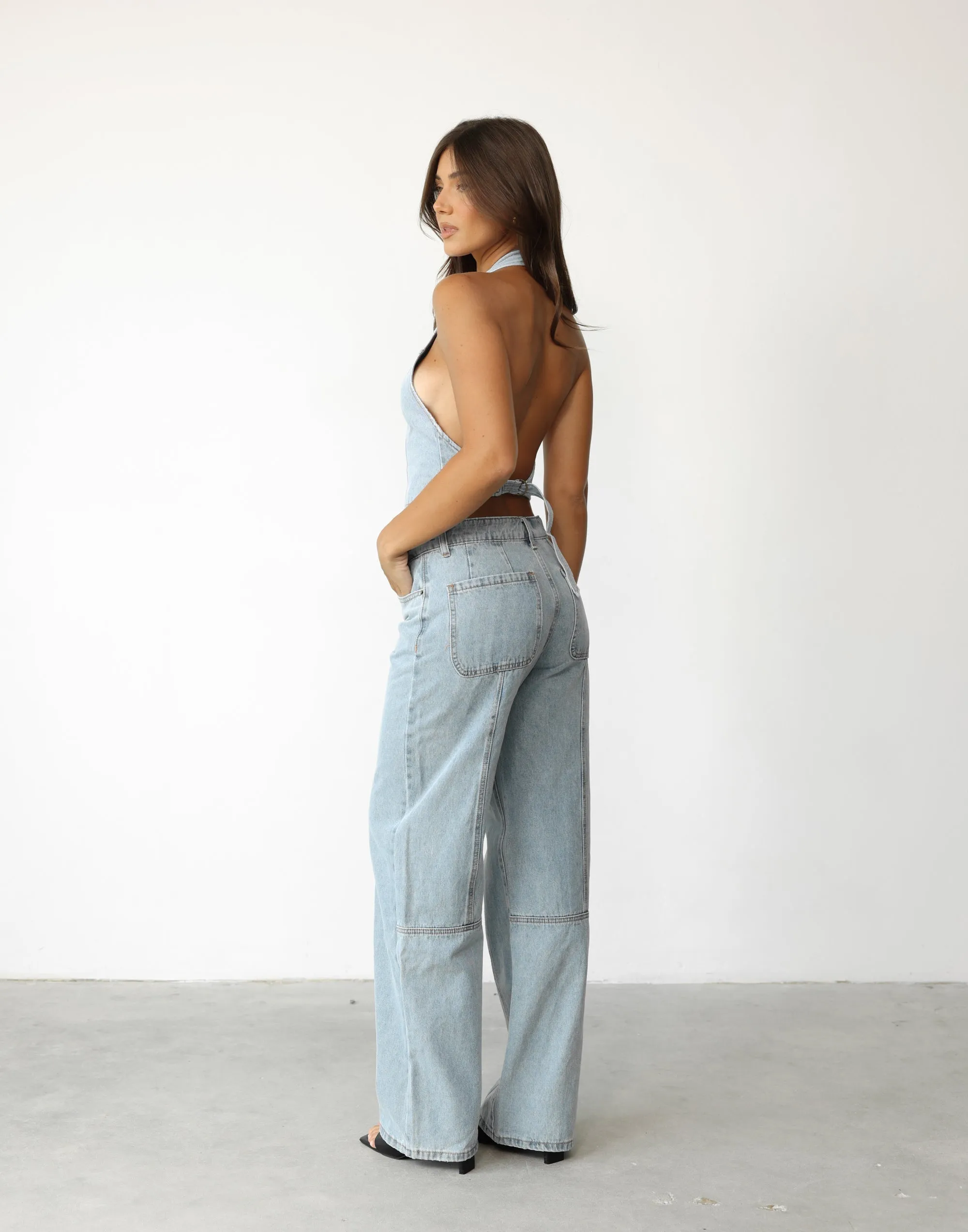 Dawson Jean (Washed Blue) - By Lioness sold by Charcoal Clothing product image thumbnail 4