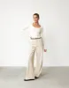 Kathleen Long Sleeve Top (Oat) sold by Charcoal Clothing