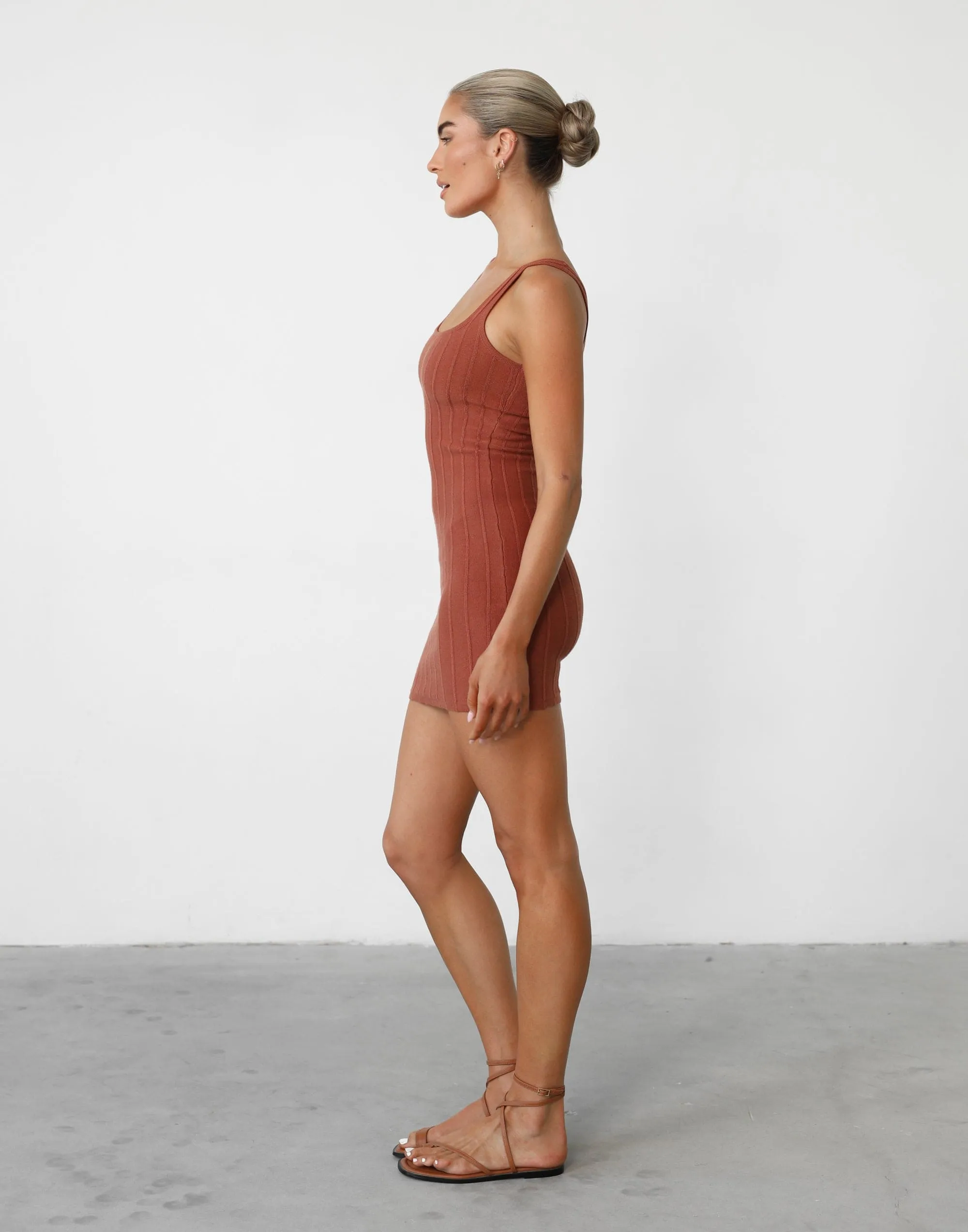Ephemeral Mini Dress (Clay) sold by Charcoal Clothing product image thumbnail 5