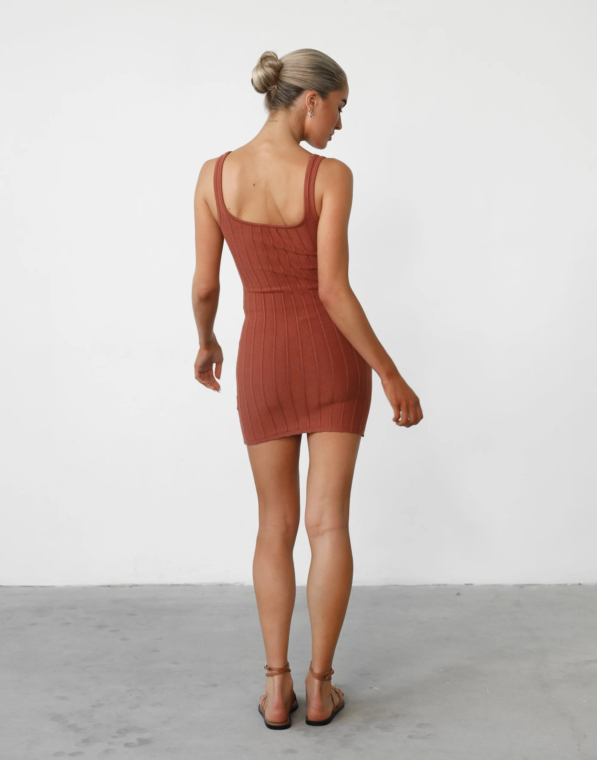 Ephemeral Mini Dress (Clay) sold by Charcoal Clothing product image thumbnail 3