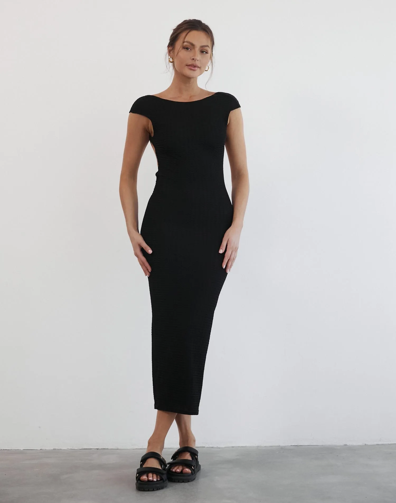 Skylah Maxi Dress (Black) sold by Charcoal Clothing product image thumbnail 3