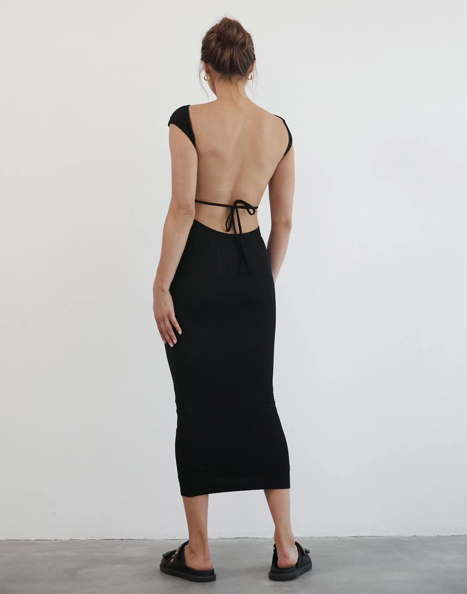 Skylah Maxi Dress (Black) sold by Charcoal Clothing product image thumbnail 4