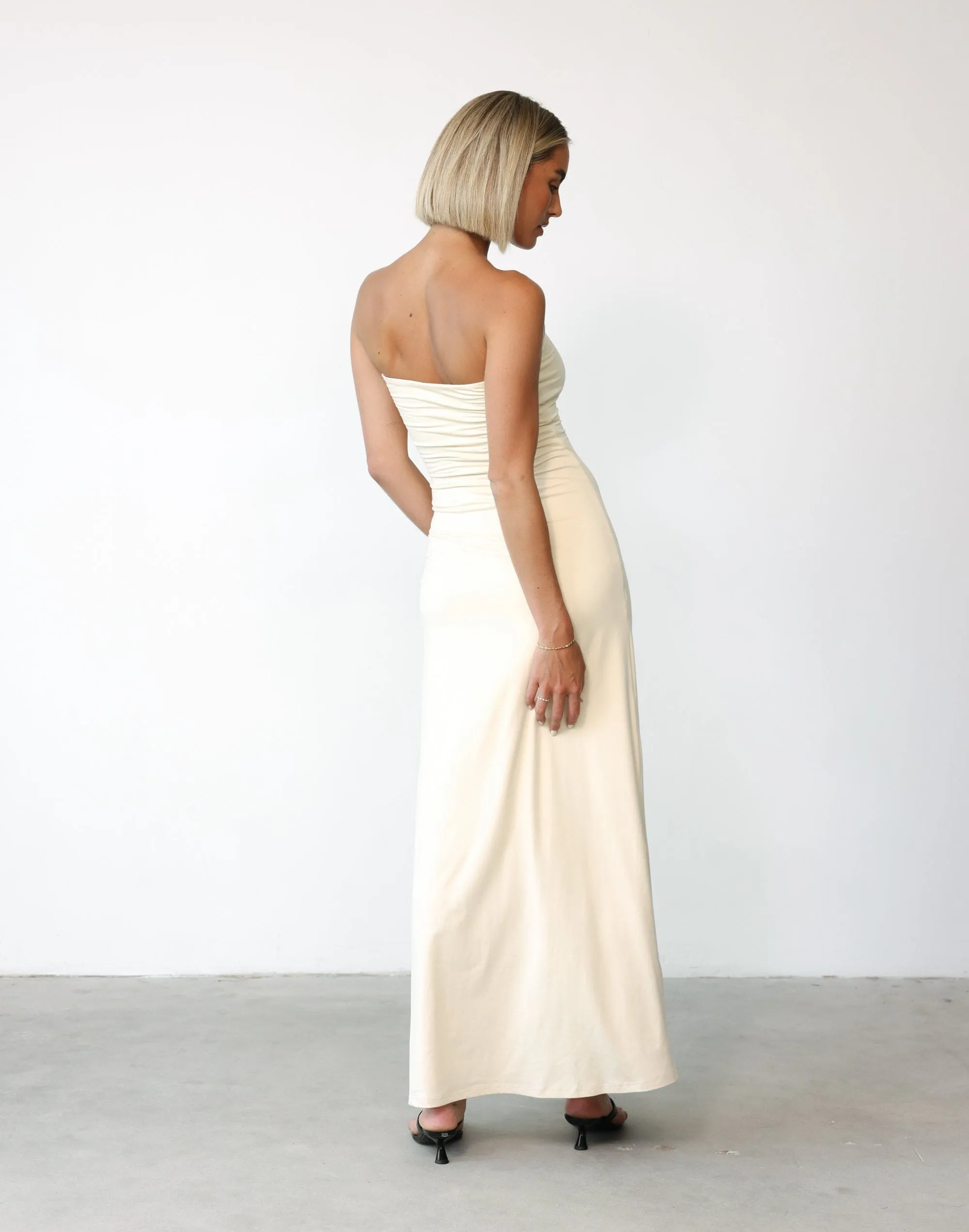 Ada Maxi Dress (Vanilla) sold by Charcoal Clothing product image thumbnail 5