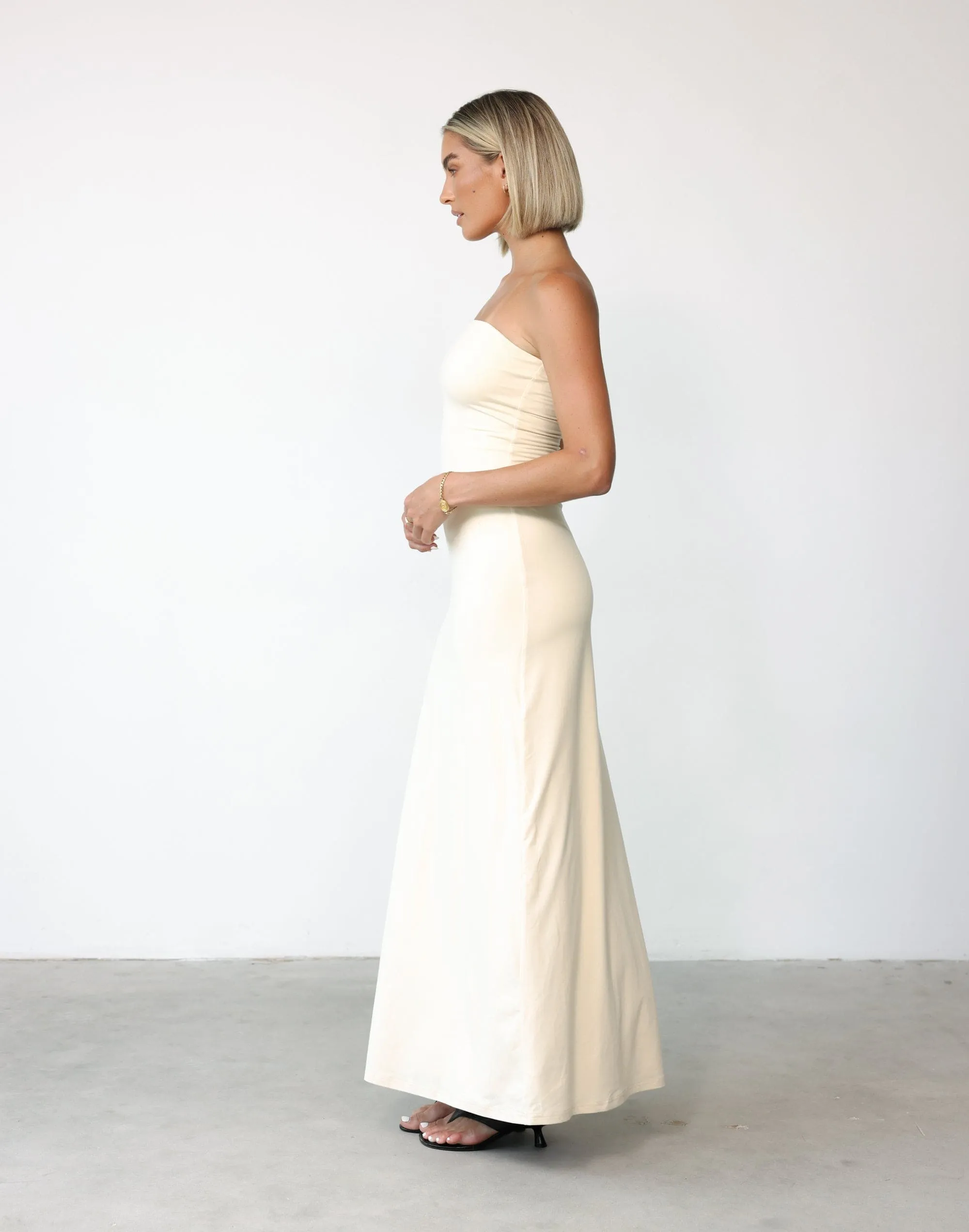 Ada Maxi Dress (Vanilla) sold by Charcoal Clothing product image thumbnail 4