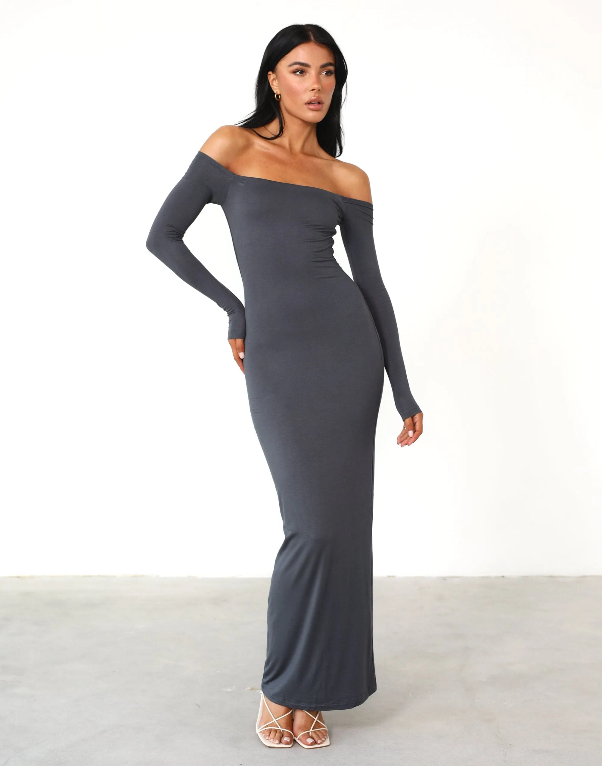 Iris Maxi Dress (Charcoal) sold by Charcoal Clothing product image thumbnail 5