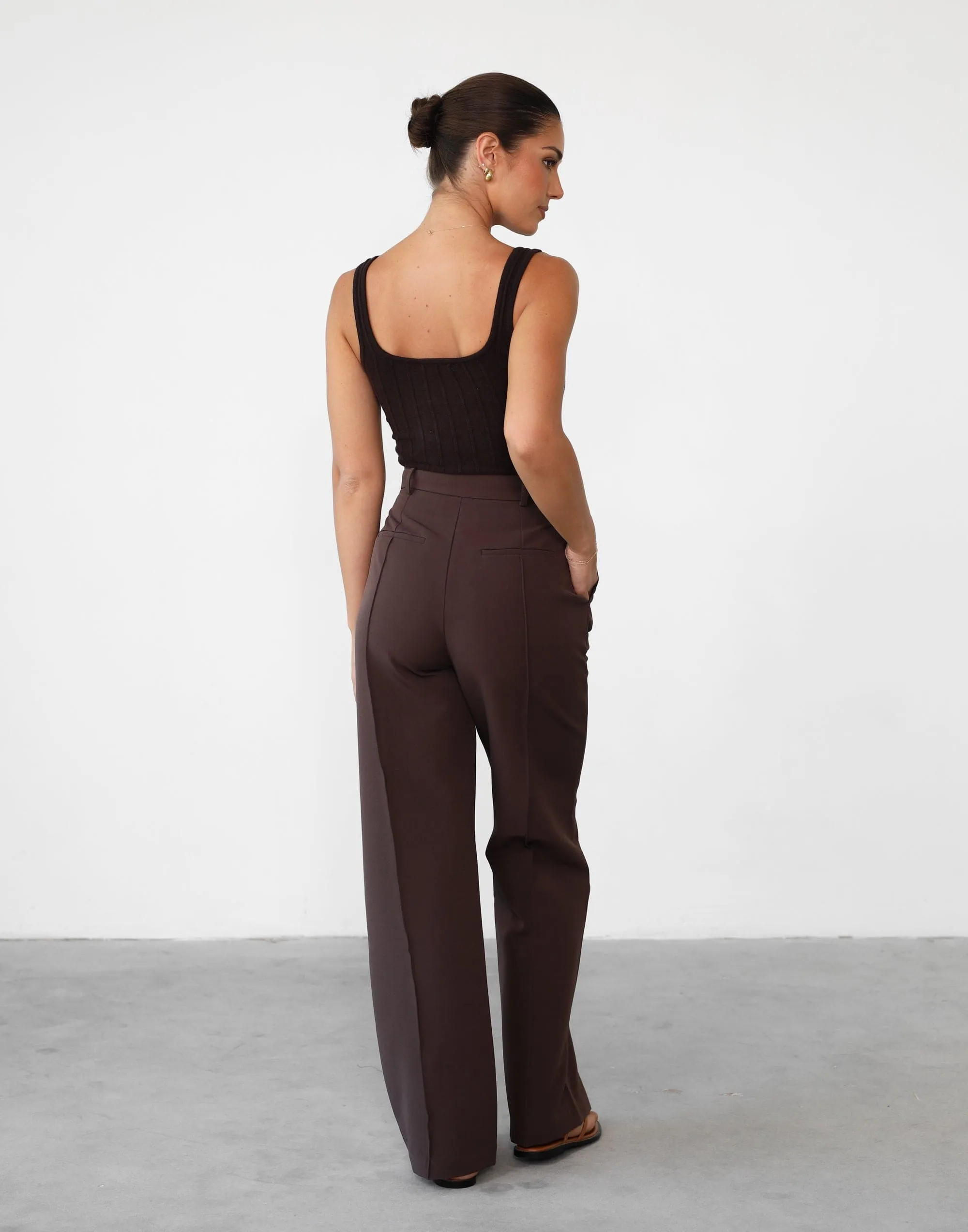 Colden Pants (Chocolate) sold by Charcoal Clothing product image thumbnail 5