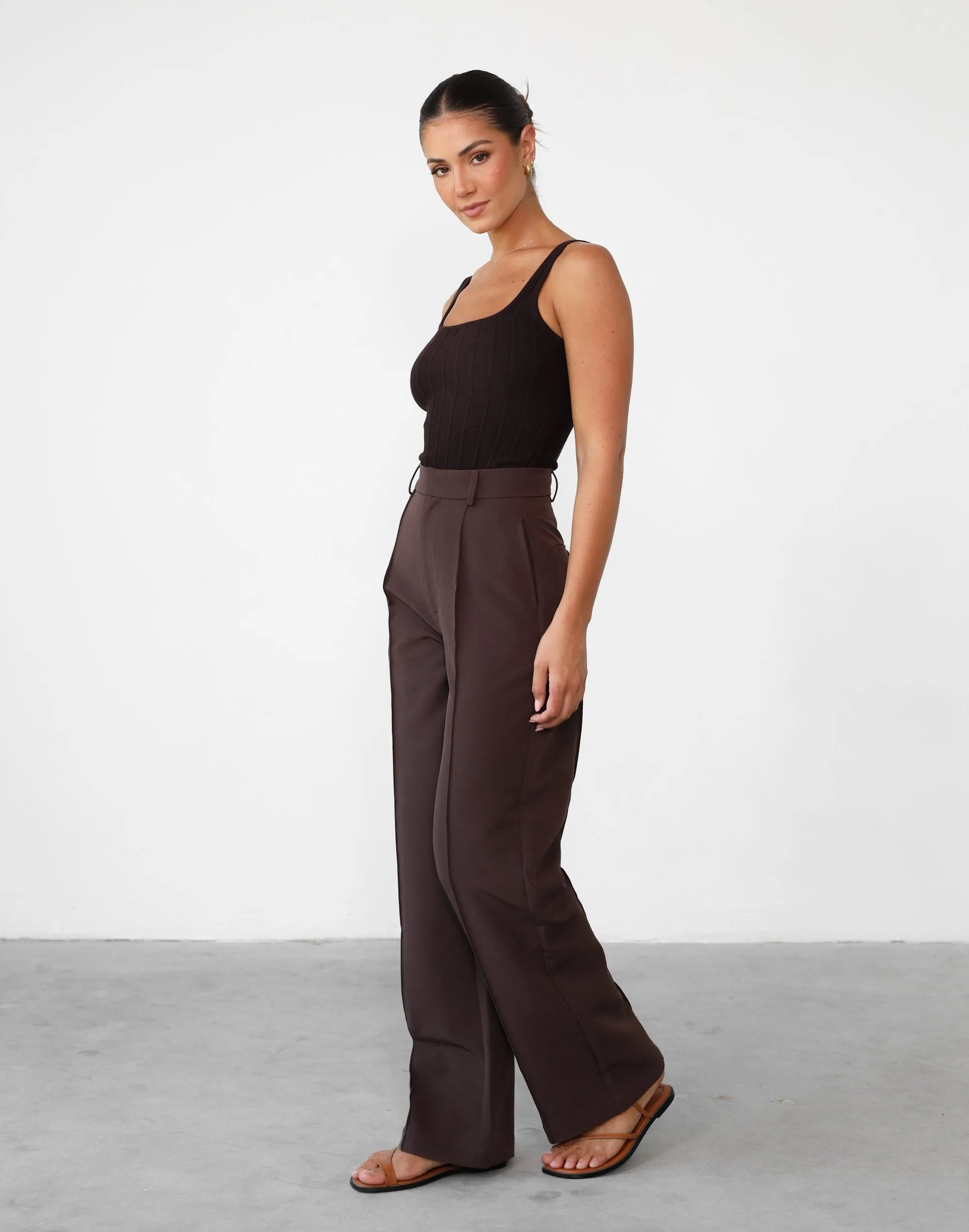 Colden Pants (Chocolate) sold by Charcoal Clothing product image thumbnail 3