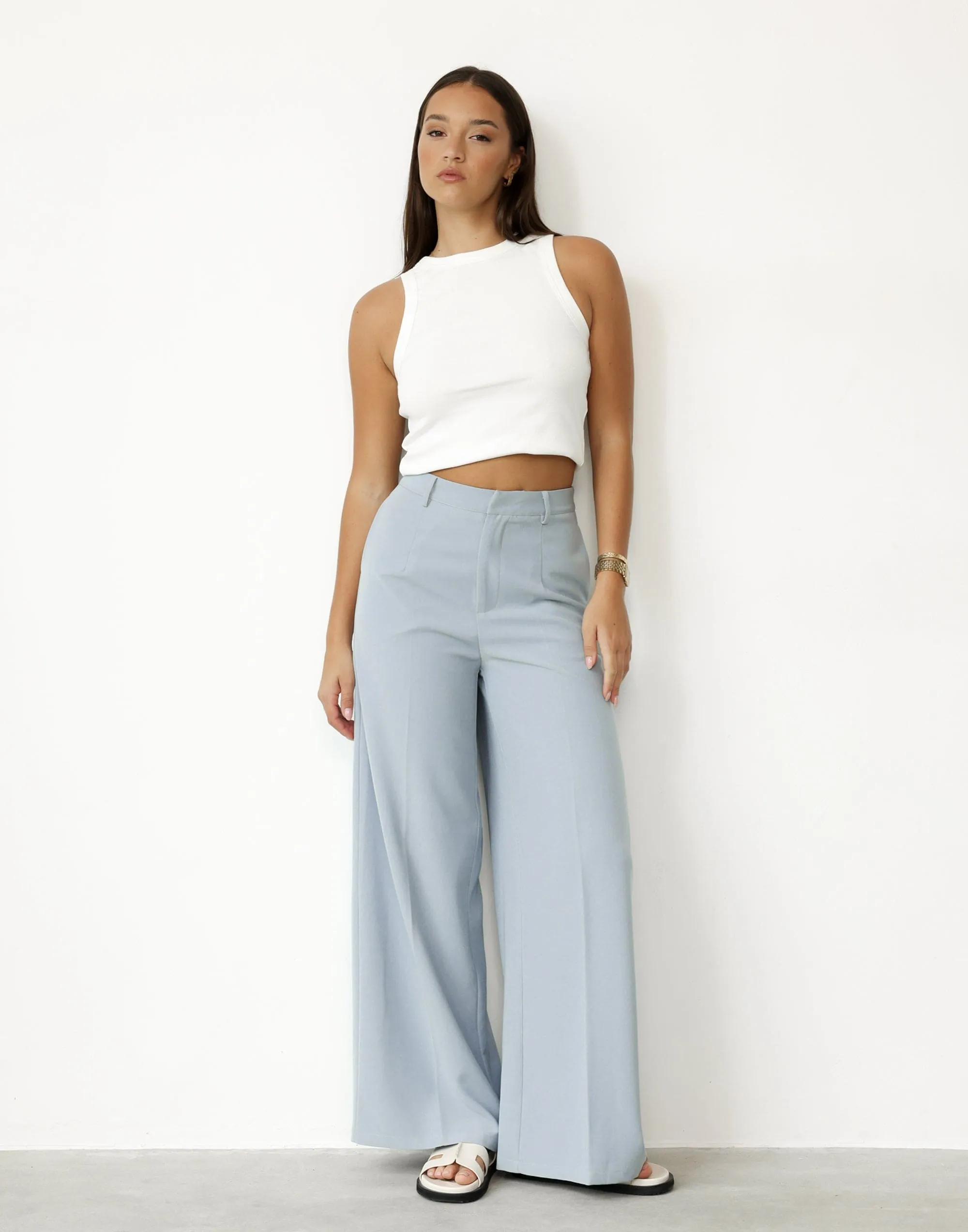 Grace Pants (Steel) sold by Charcoal Clothing product image thumbnail 2