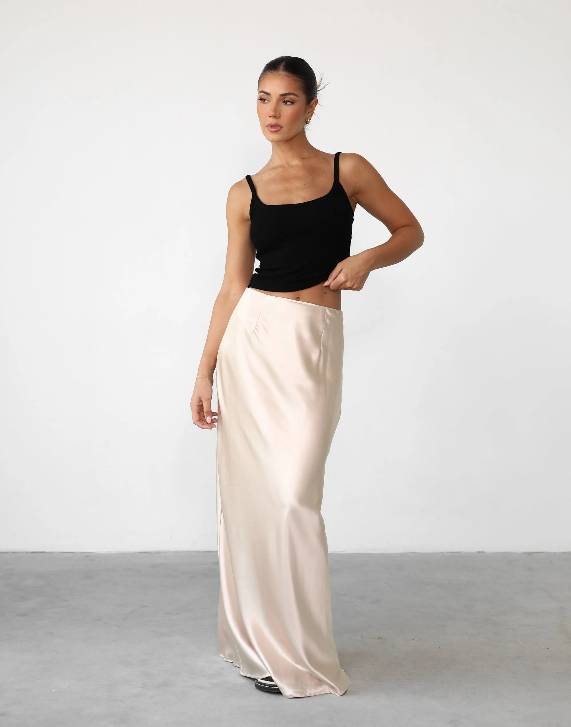 Sincerity Maxi Skirt (Almond) sold by Charcoal Clothing product image thumbnail 2