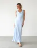 Imogen Maxi Dress (Sky) sold by Charcoal Clothing
