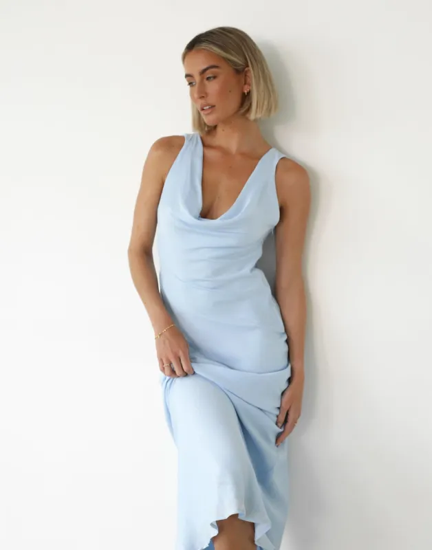 Imogen Maxi Dress (Sky) sold by Charcoal Clothing