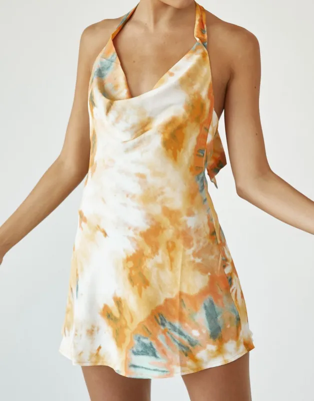 Reign Mini Dress (Yellow) sold by Charcoal Clothing