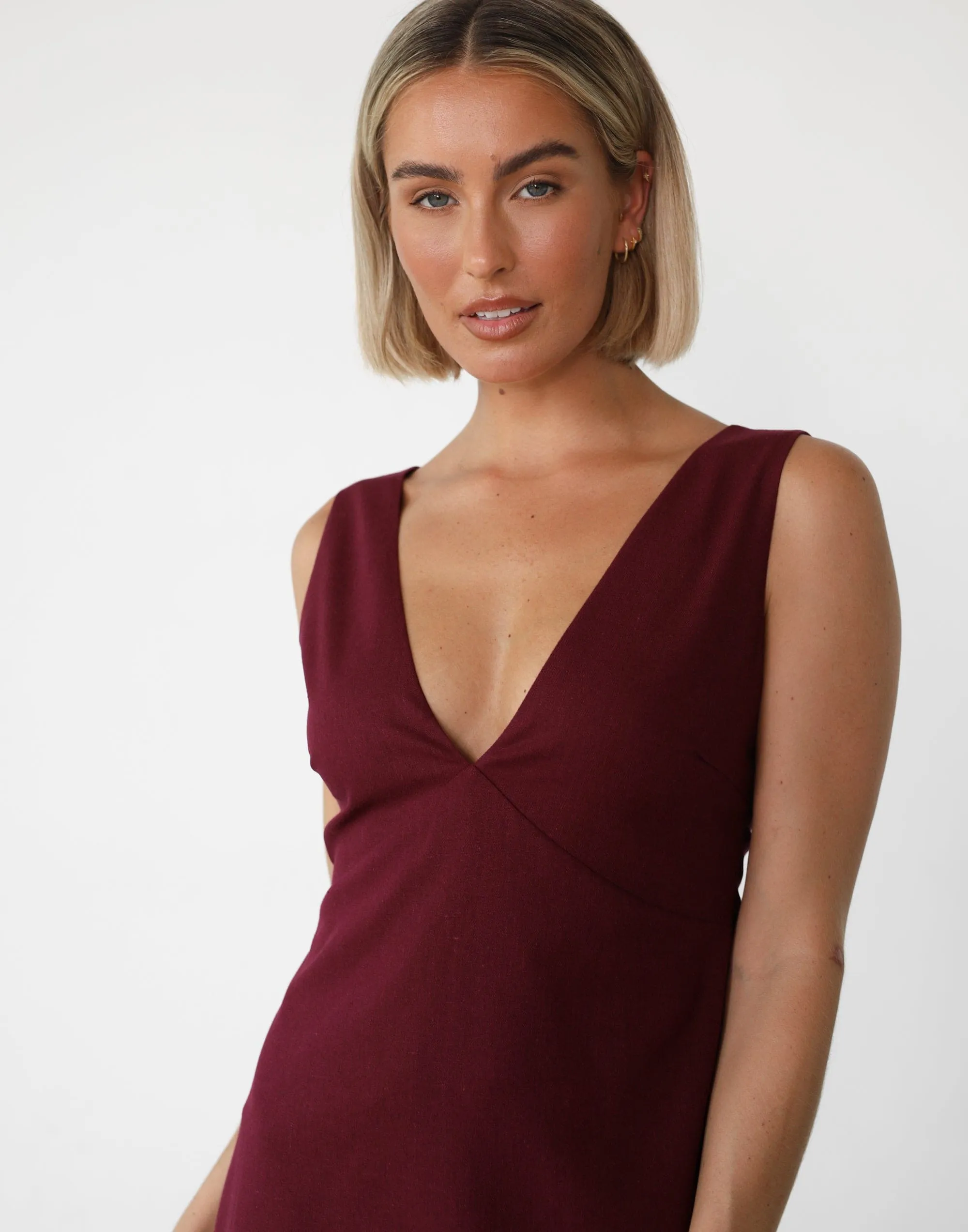 Elio Mini Dress (Shiraz) sold by Charcoal Clothing product image thumbnail 5
