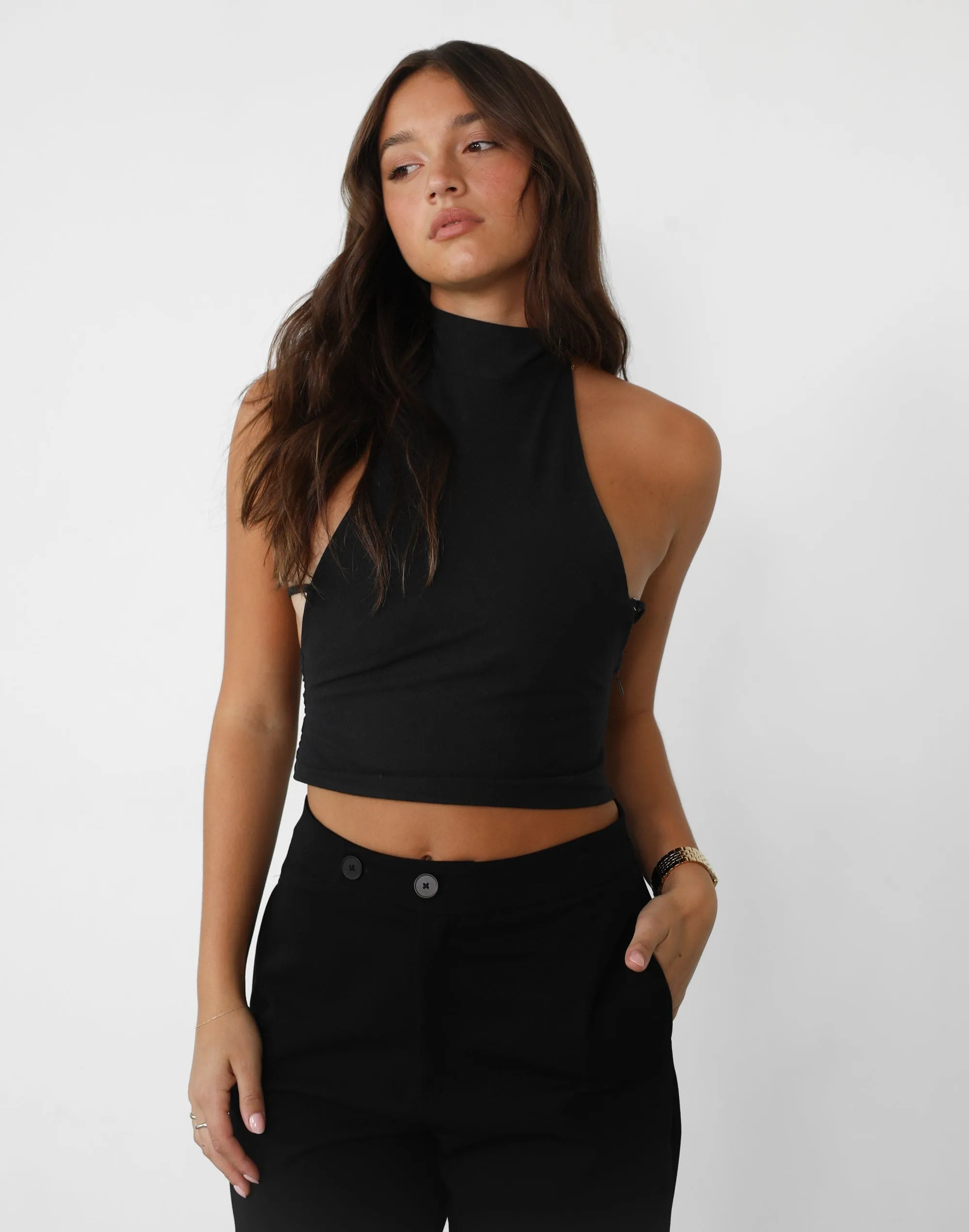 Idyllic Top (Onyx) - By Lioness sold by Charcoal Clothing product image thumbnail 4