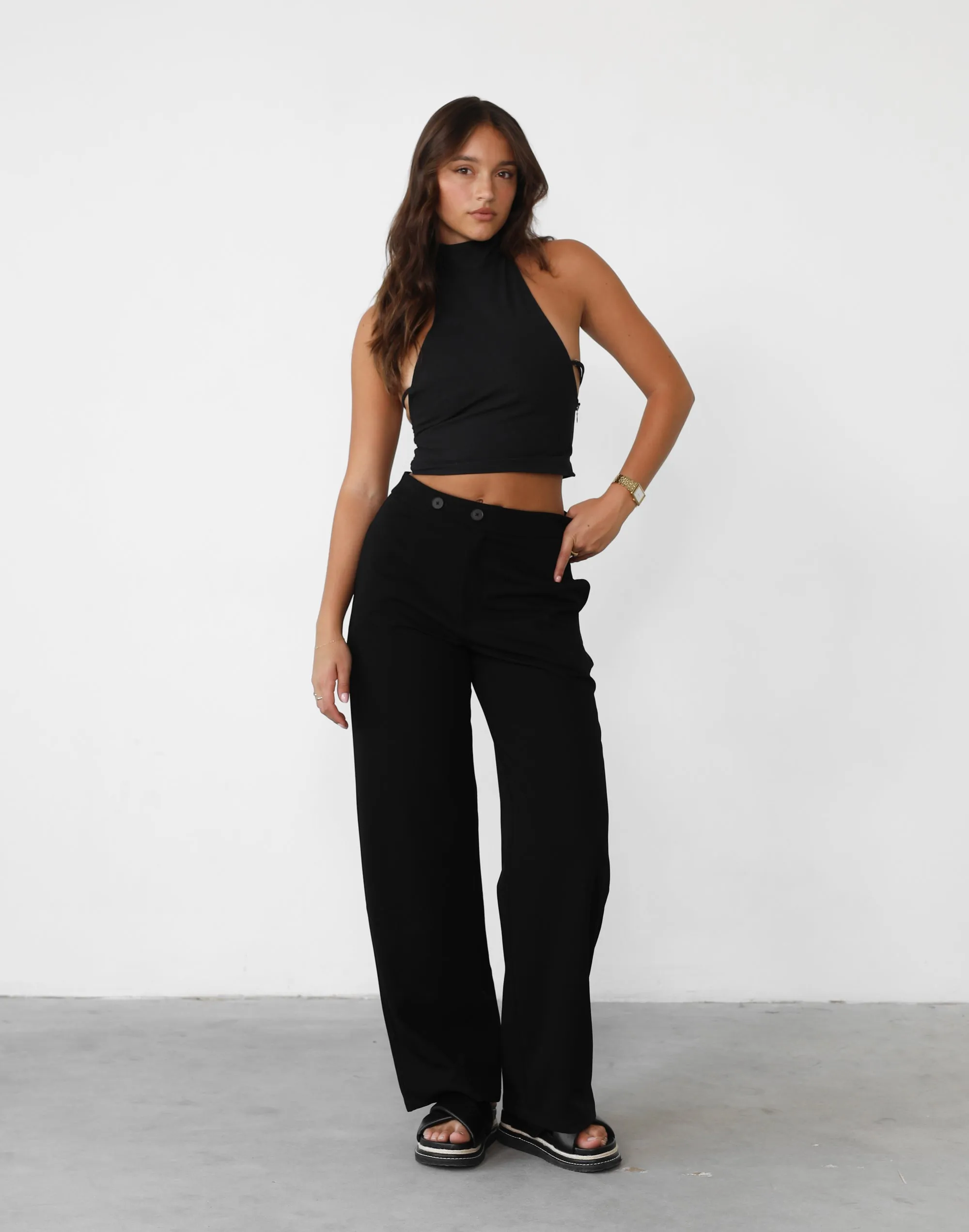 Idyllic Top (Onyx) - By Lioness sold by Charcoal Clothing