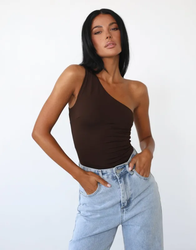 Lights Out Bodysuit (Cocoa) sold by Charcoal Clothing