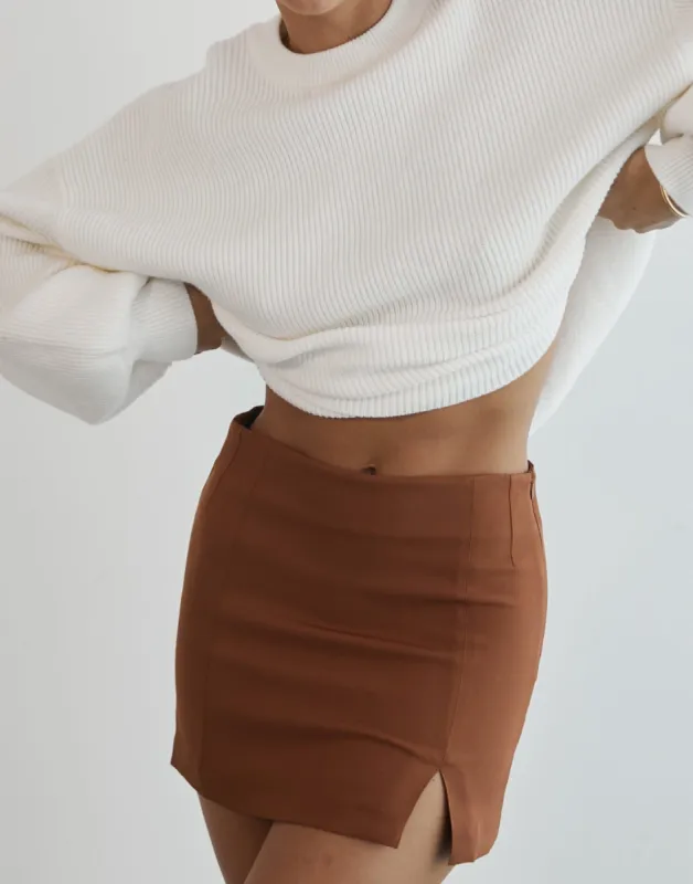 Kutcher Skirt (Rust) sold by Charcoal Clothing