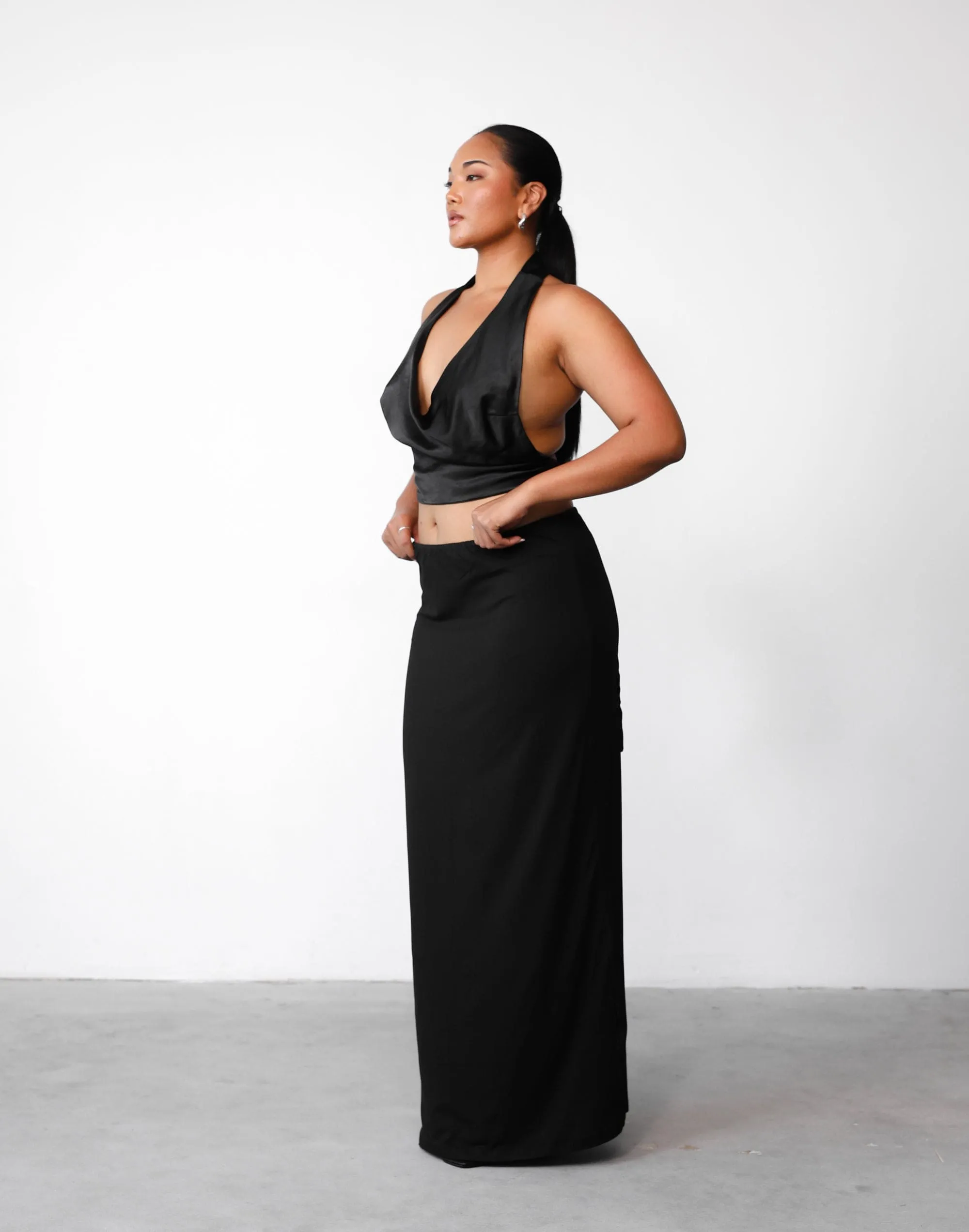 Heidi Halter Top (Black) sold by Charcoal Clothing product image thumbnail 4