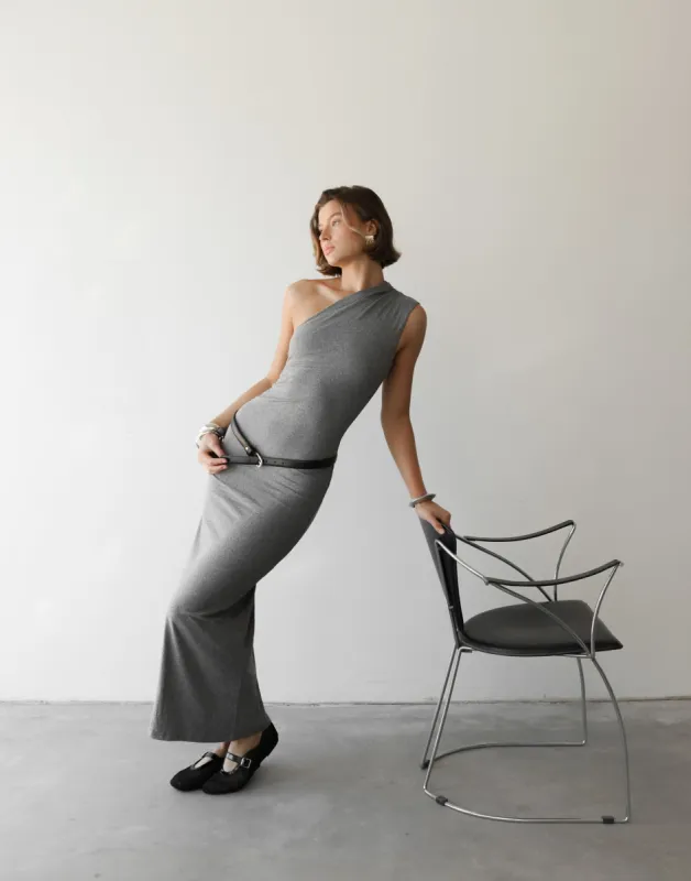Jovelle Maxi Dress (Grey) sold by Charcoal Clothing