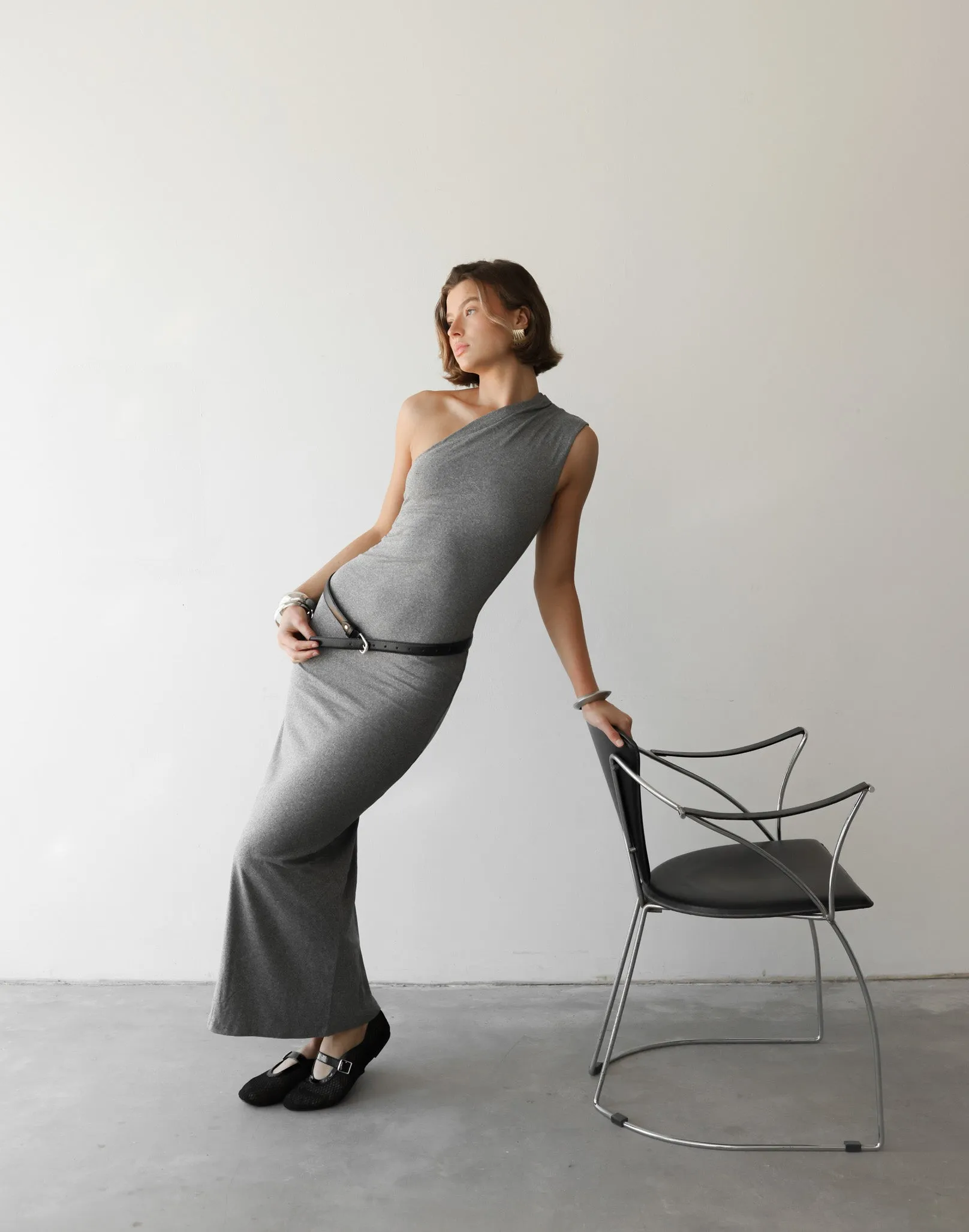 Jovelle Maxi Dress (Grey) sold by Charcoal Clothing