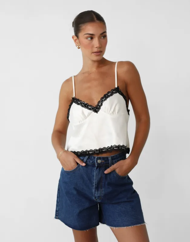 Celena Top (Pearl) sold by Charcoal Clothing