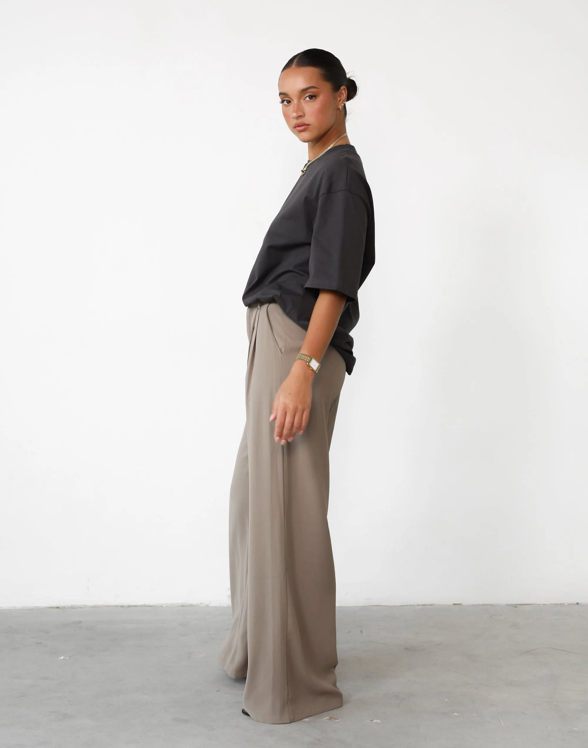 Luca Oversized Tee (Slate) sold by Charcoal Clothing product image thumbnail 2