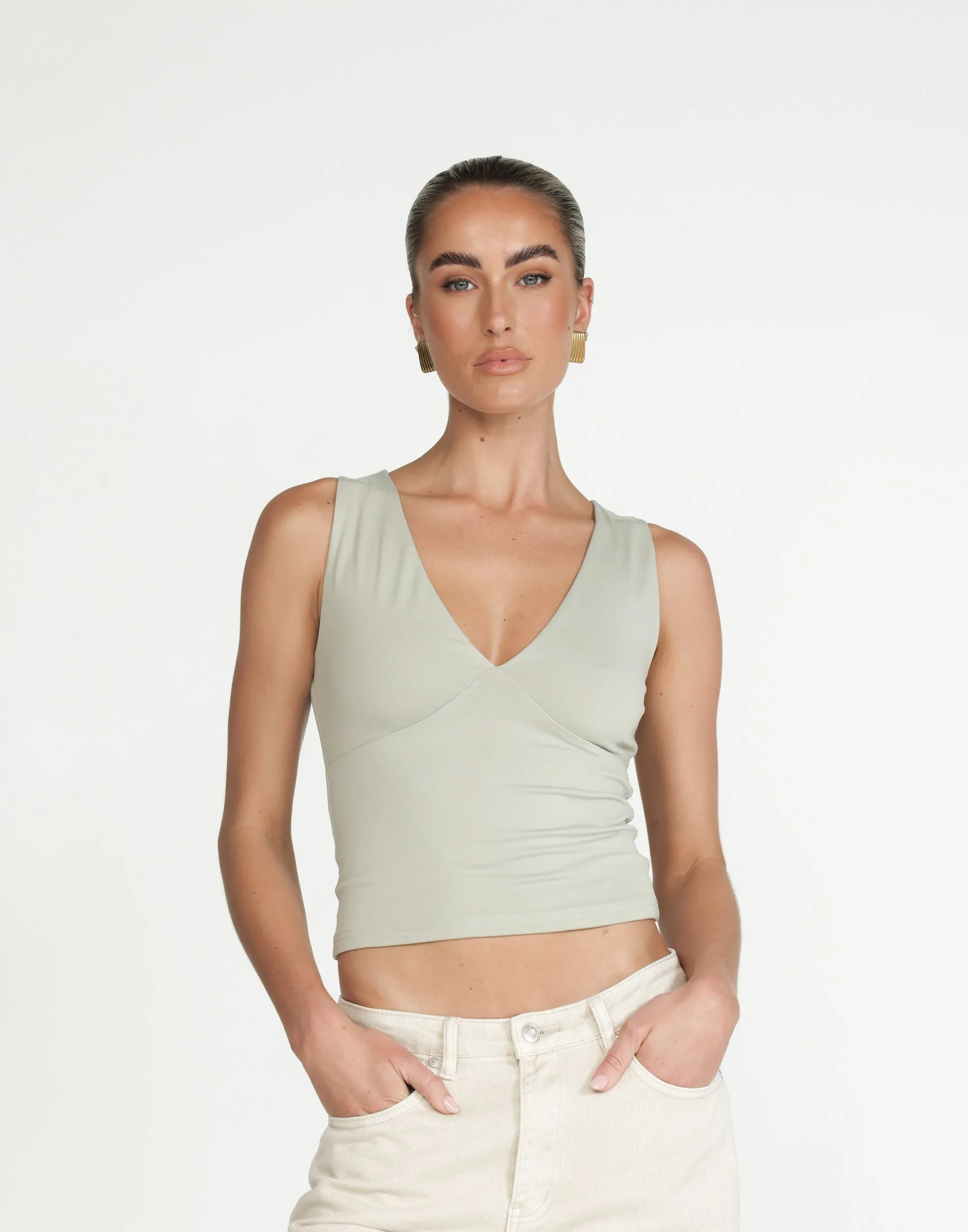 Zira Top (Seagrass) sold by Charcoal Clothing product image thumbnail 5