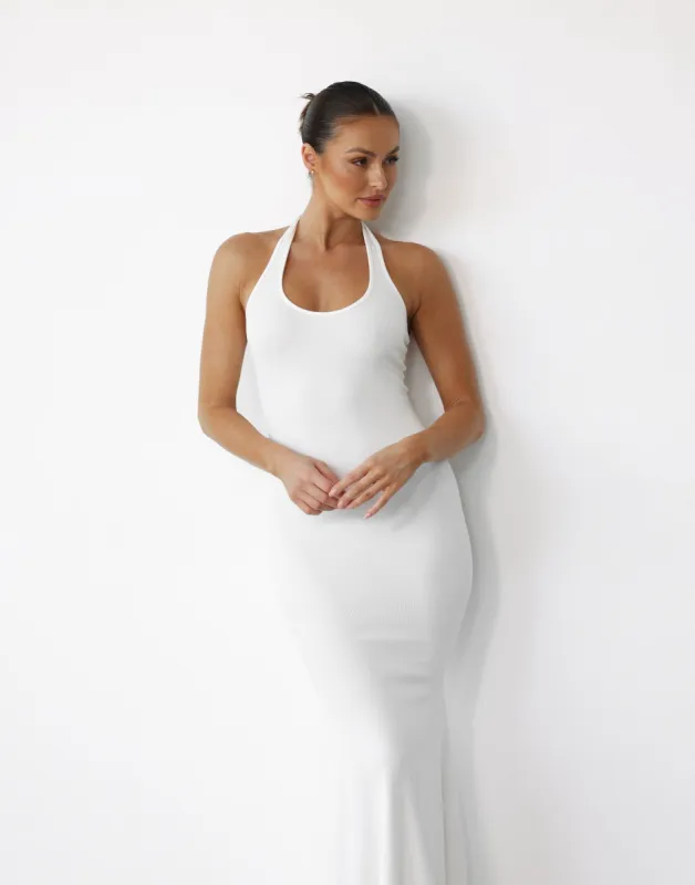 Eve Maxi Dress (White) sold by Charcoal Clothing