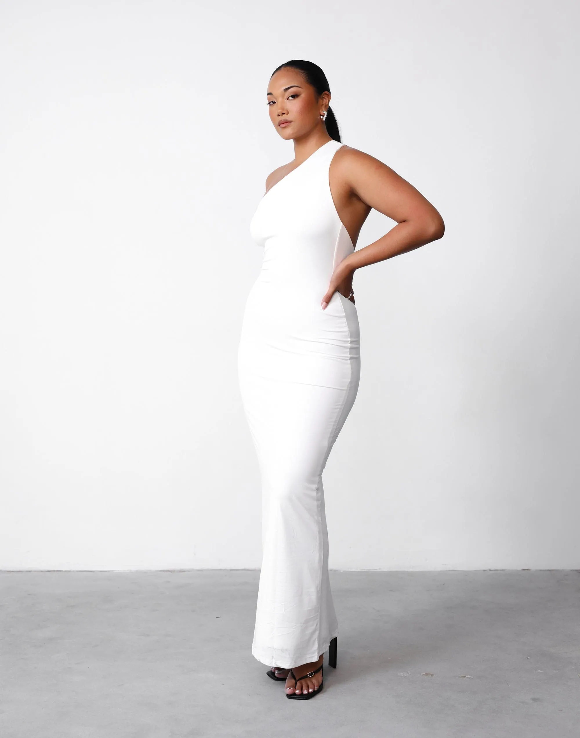 Keira Maxi Dress (White) sold by Charcoal Clothing product image thumbnail 4