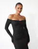 Josephine Maxi Dress (Black) sold by Charcoal Clothing