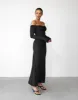 Josephine Maxi Dress (Black) sold by Charcoal Clothing