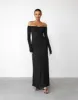 Josephine Maxi Dress (Black) sold by Charcoal Clothing