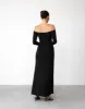 Josephine Maxi Dress (Black) sold by Charcoal Clothing