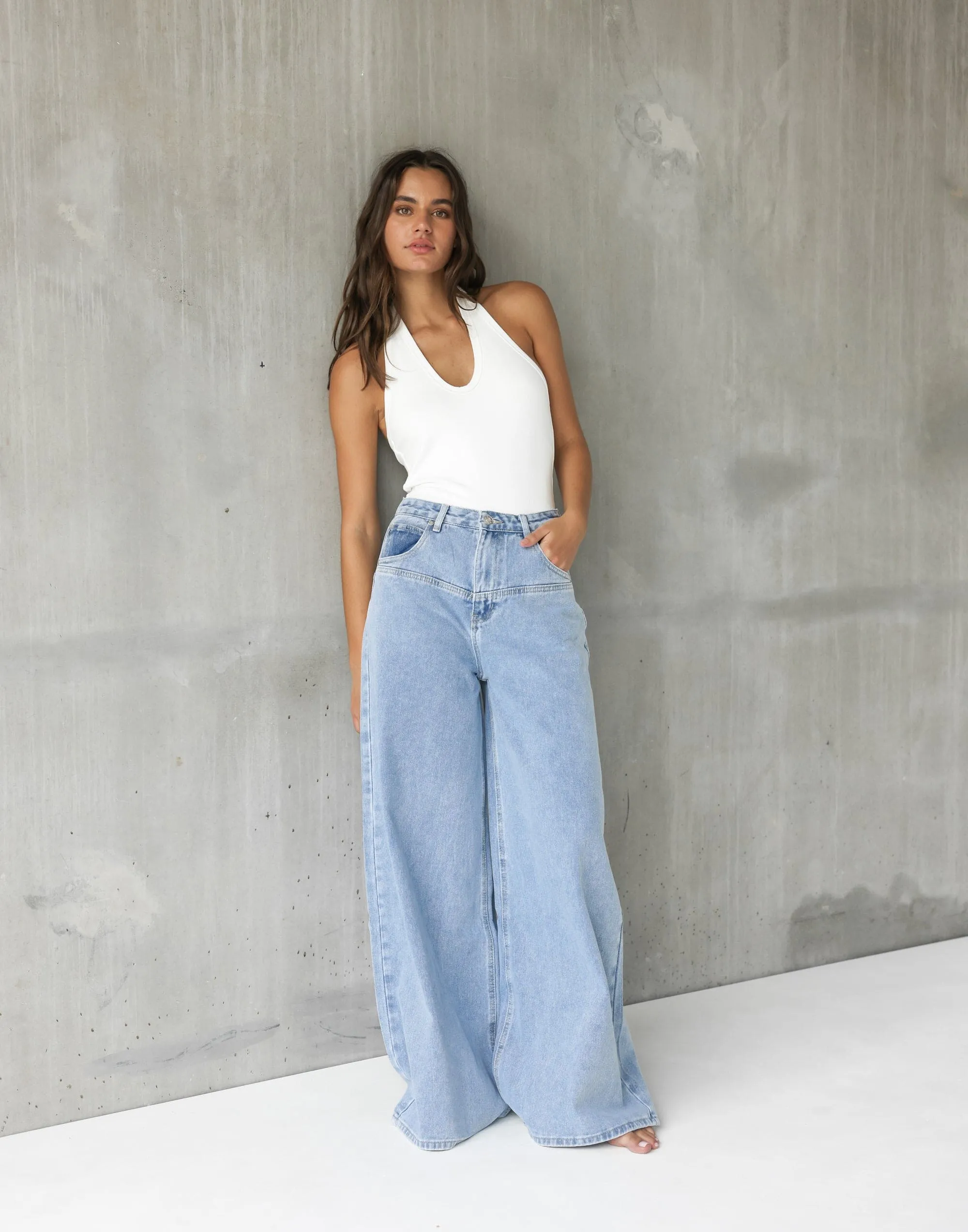 Arwen Bodysuit (White) sold by Charcoal Clothing product image thumbnail 3