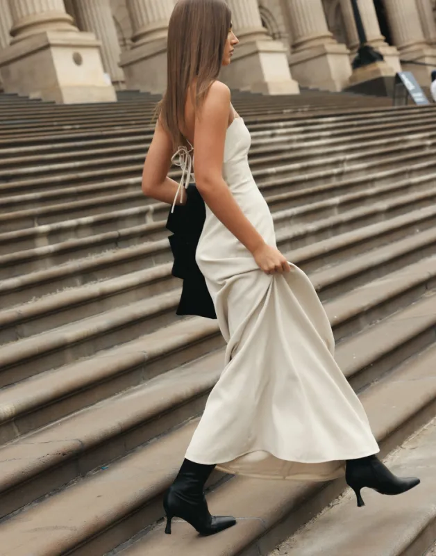 Mirielle Maxi Dress (Pistachio Shell) sold by Charcoal Clothing